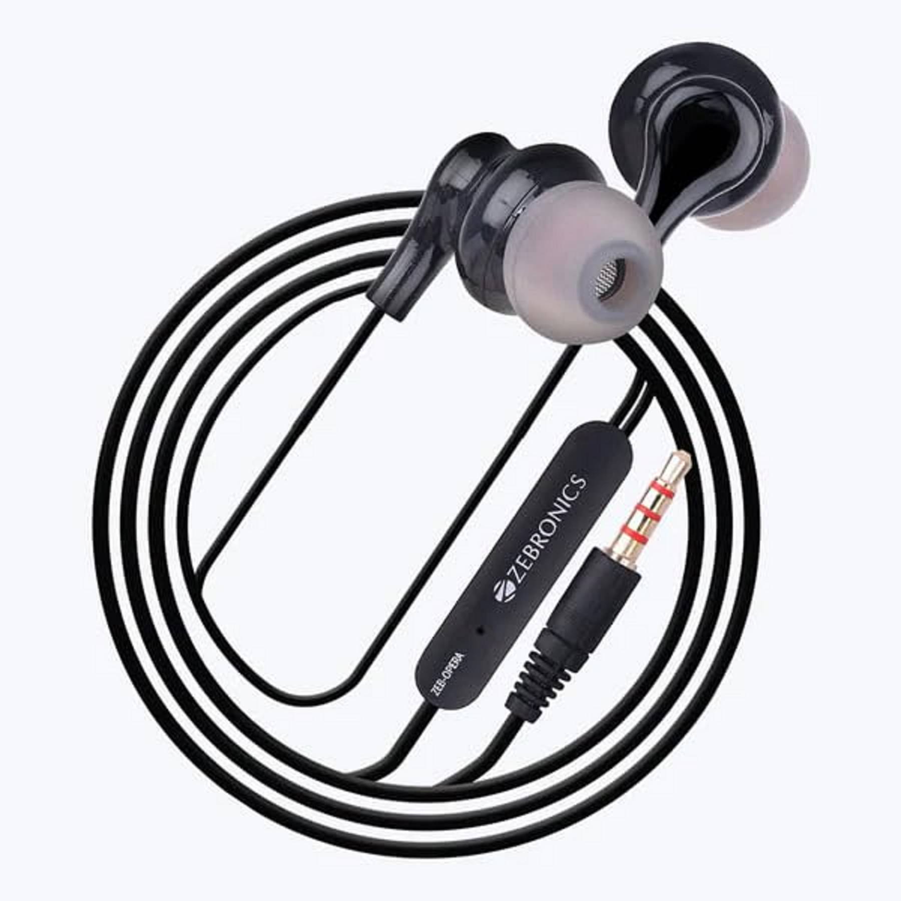     			ZEBRONICS Zeb Opera earphones