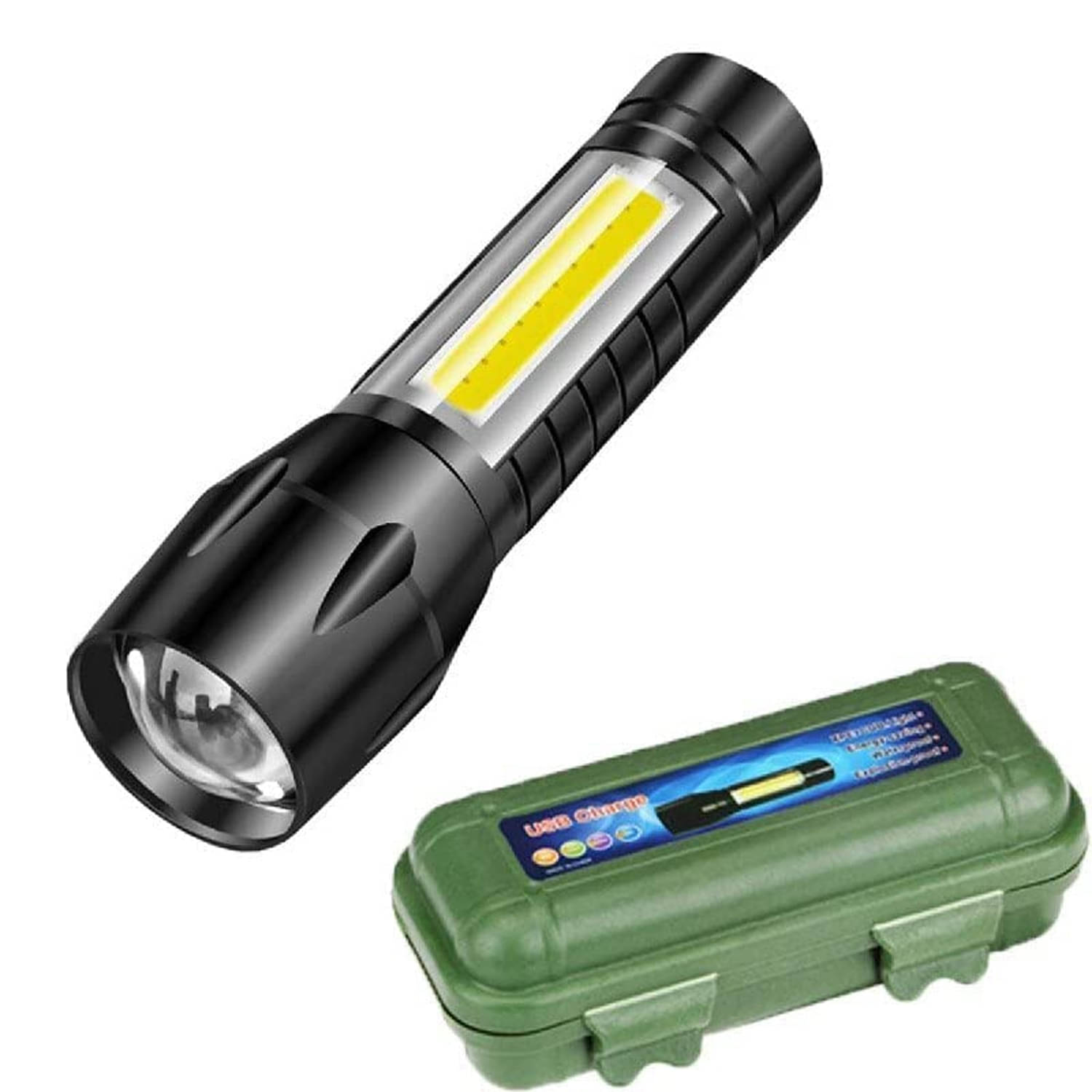 primiyara 5W Black Emergency Light ( Pack of 1 ) primiyara 5W Black Emergency Light ( Pack of 1 )