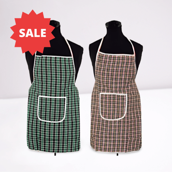 trendy Rabbit Cotton Printed Kitchen Apron with 1 Center Pocket ( Pack of 2 ) trendy Rabbit Cotton Printed Kitchen Apron with 1 Center Pocket ( Pack of 2 )