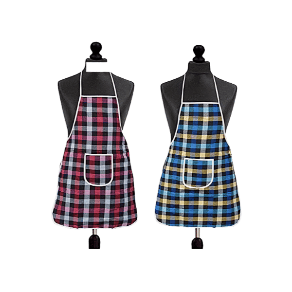 trendy Rabbit Cotton Printed Kitchen Apron with 1 Center Pocket ( Pack of 2 ) trendy Rabbit Cotton Printed Kitchen Apron with 1 Center Pocket ( Pack of 2 )