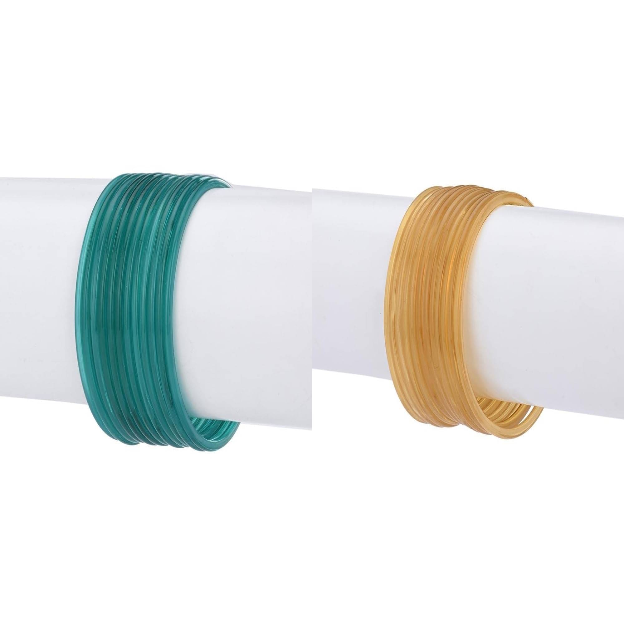 AFAST Multicolor Bangle Set ( Pack of 2 ) AFAST Multicolor Bangle Set ( Pack of 2 )