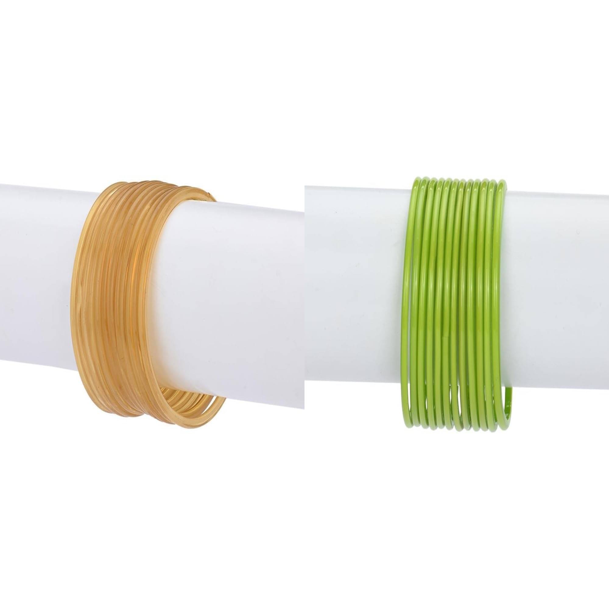 AFAST Multicolor Bangle Set ( Pack of 2 ) AFAST Multicolor Bangle Set ( Pack of 2 )