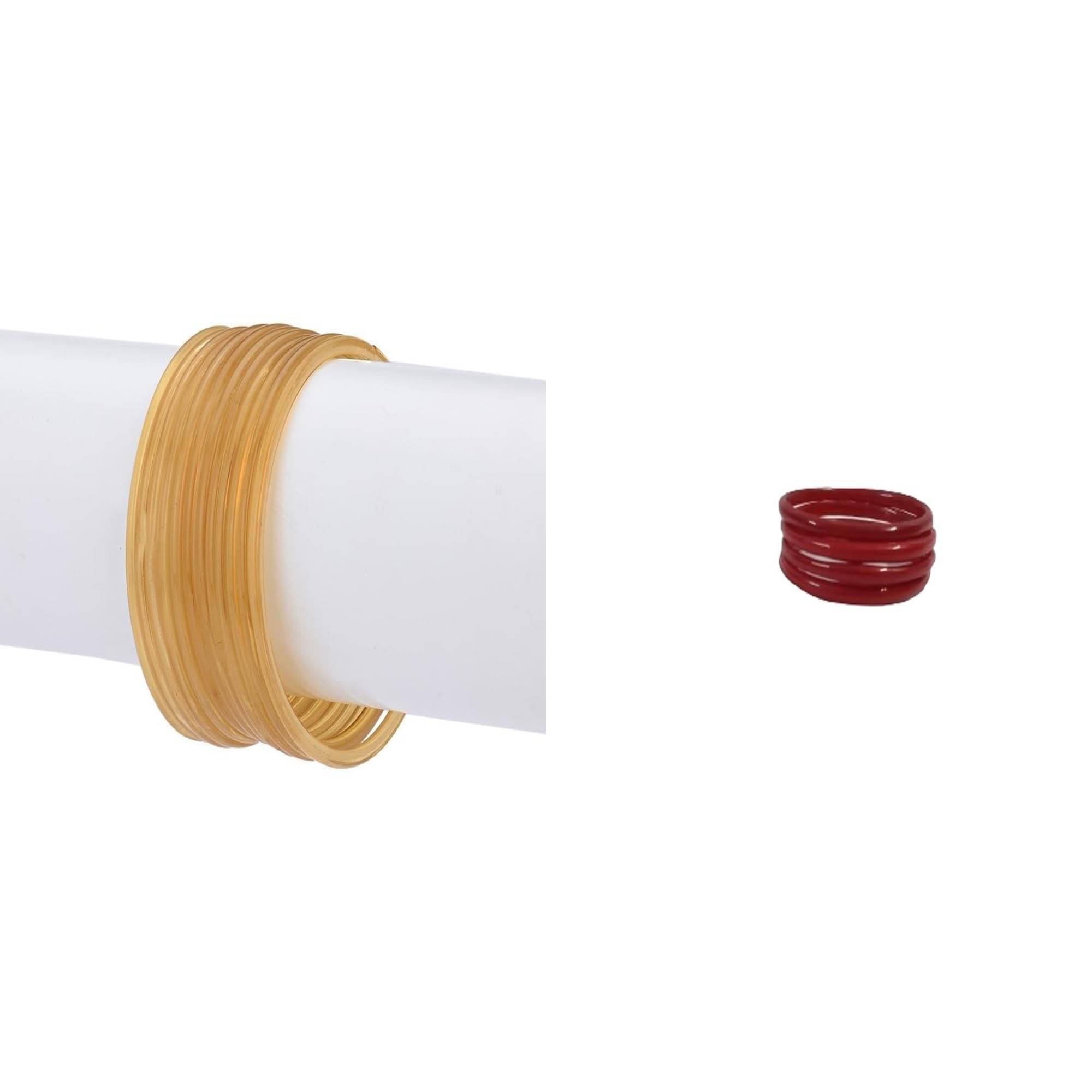 AFAST Multicolor Bangle Set ( Pack of 2 ) AFAST Multicolor Bangle Set ( Pack of 2 )