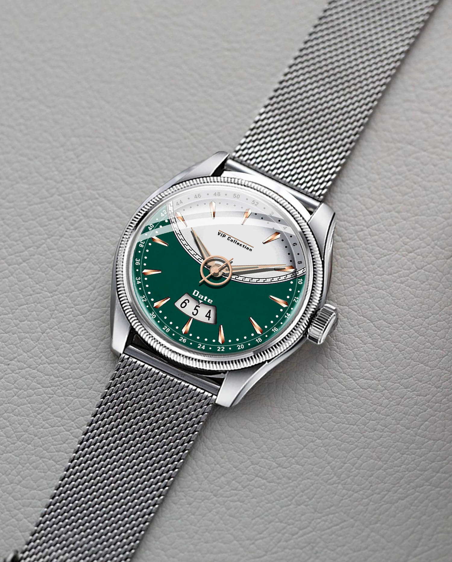     			DoubleRun Silver Stainless Steel Analog Men's Watch
