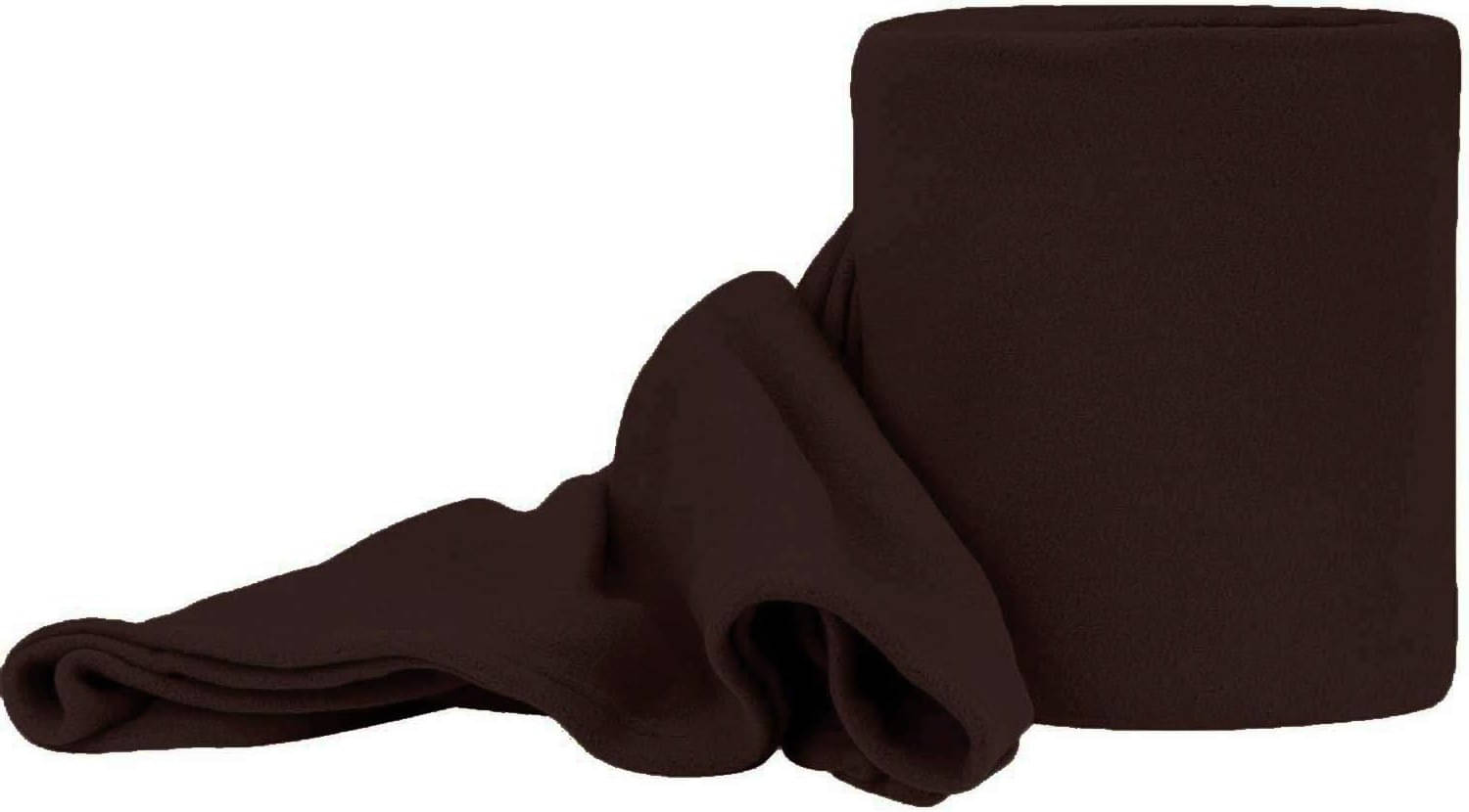     			KHUSHRIT Fleece Solid Single Bed Blanket ( 225 cm x 152 cm ) - Brown ( Pack of 1 )