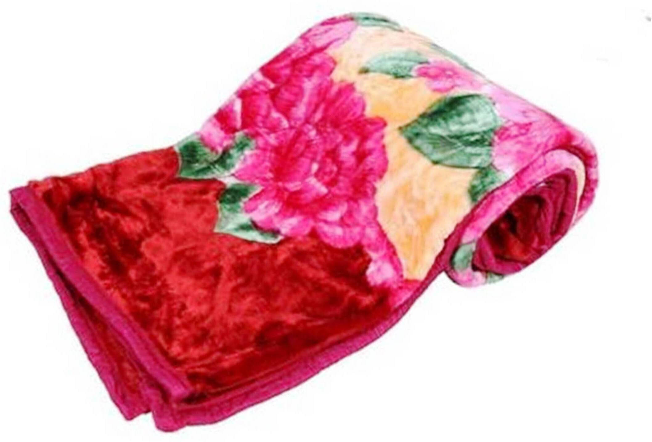 KHUSHRIT Mink Solid Double Bed Blanket ( 240 cm x 220 cm ) - Multi ( Pack of 1 ) KHUSHRIT Mink Solid Double Bed Blanket ( 240 cm x 220 cm ) - Multi ( Pack of 1 )