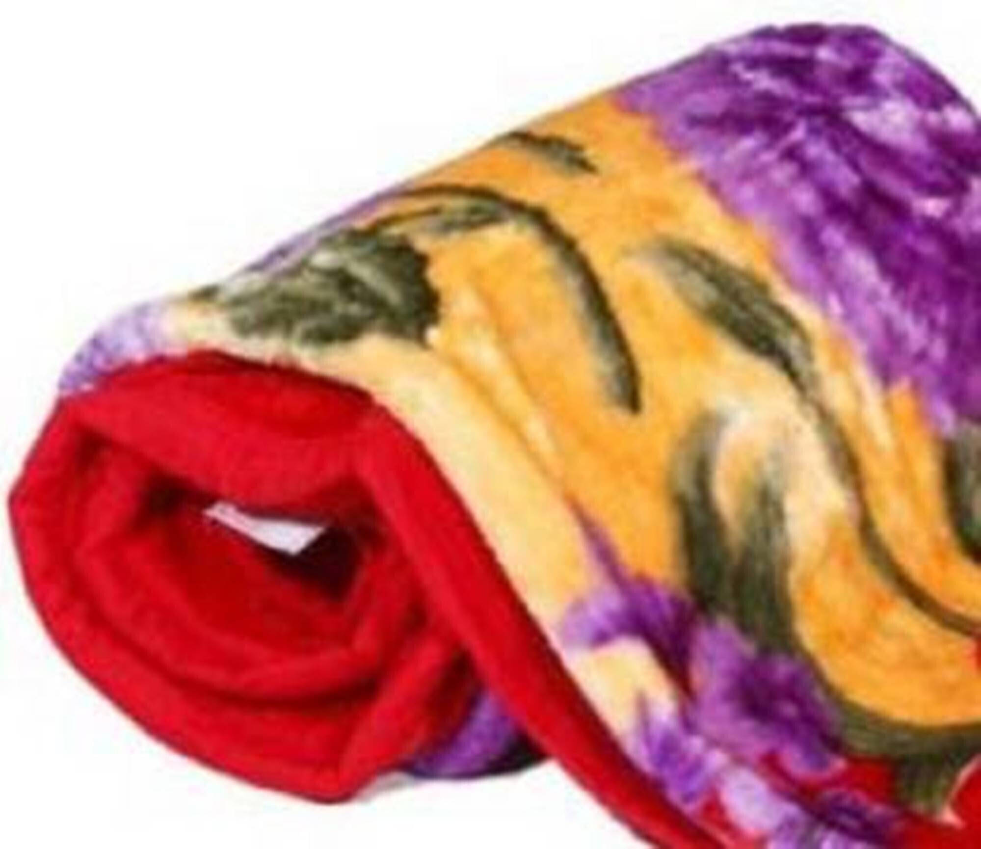 KHUSHRIT Mink Solid Double Bed Blanket ( 240 cm x 220 cm ) - Multi ( Pack of 1 ) KHUSHRIT Mink Solid Double Bed Blanket ( 240 cm x 220 cm ) - Multi ( Pack of 1 )