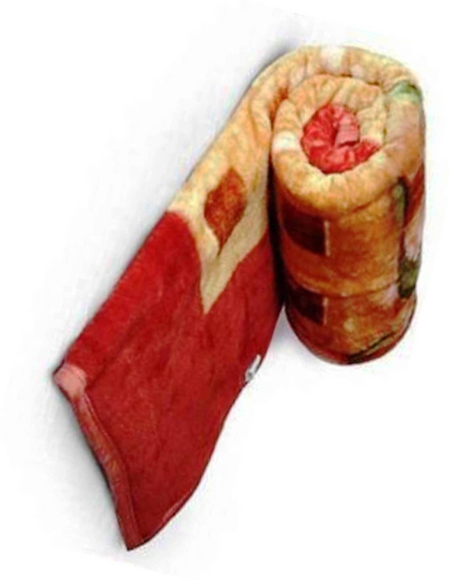     			KHUSHRIT Mink Solid Double Bed Blanket ( 240 cm x 220 cm ) - Multi ( Pack of 1 )