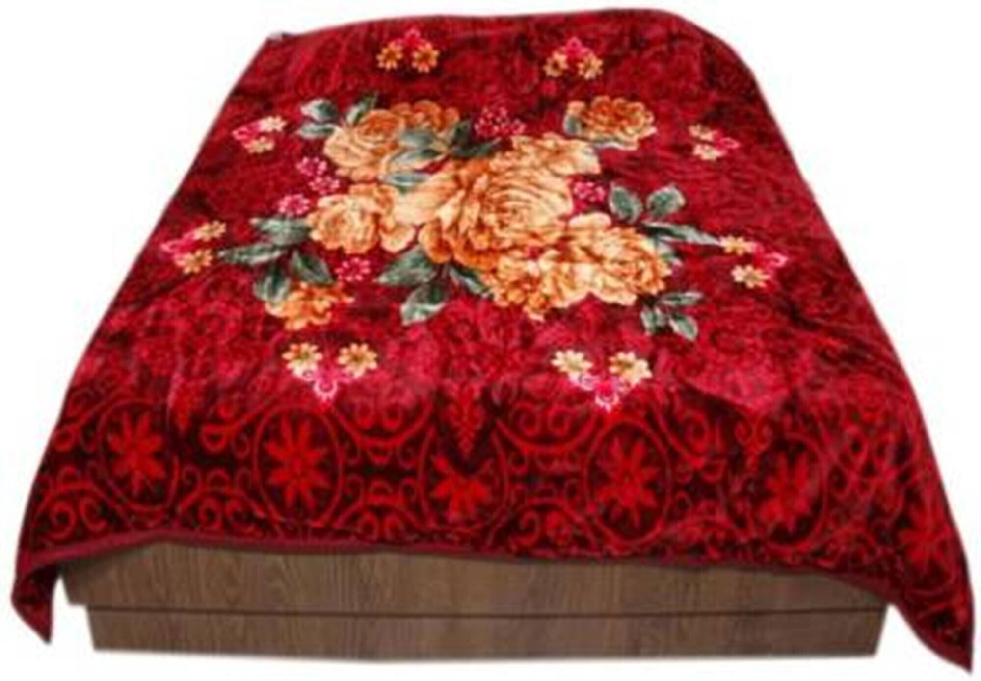 KHUSHRIT Mink Solid Double Bed Blanket ( 240 cm x 220 cm ) - Multi ( Pack of 1 ) KHUSHRIT Mink Solid Double Bed Blanket ( 240 cm x 220 cm ) - Multi ( Pack of 1 )