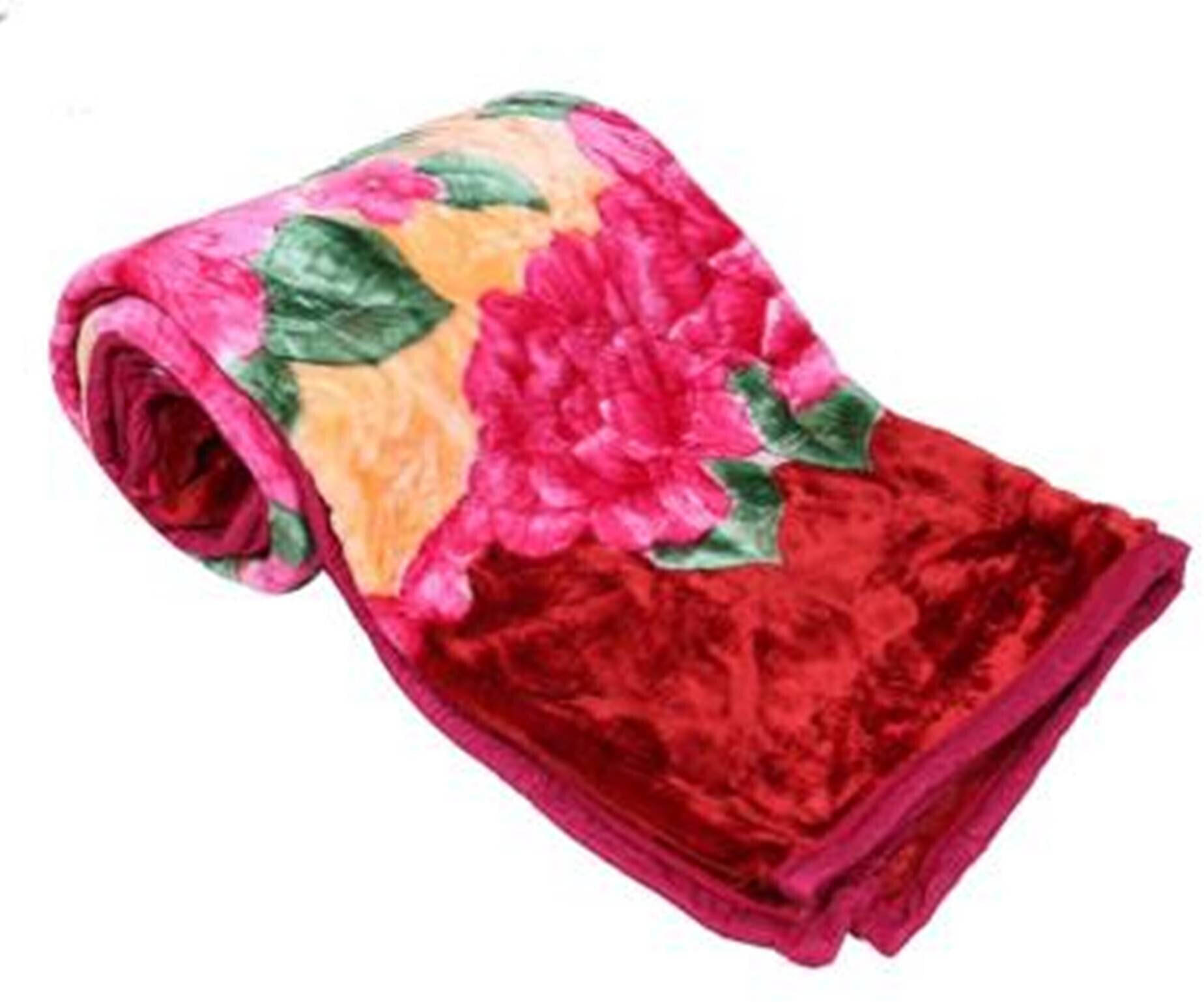 KHUSHRIT Mink Solid Double Bed Blanket ( 240 cm x 220 cm ) - Multi ( Pack of 1 ) KHUSHRIT Mink Solid Double Bed Blanket ( 240 cm x 220 cm ) - Multi ( Pack of 1 )