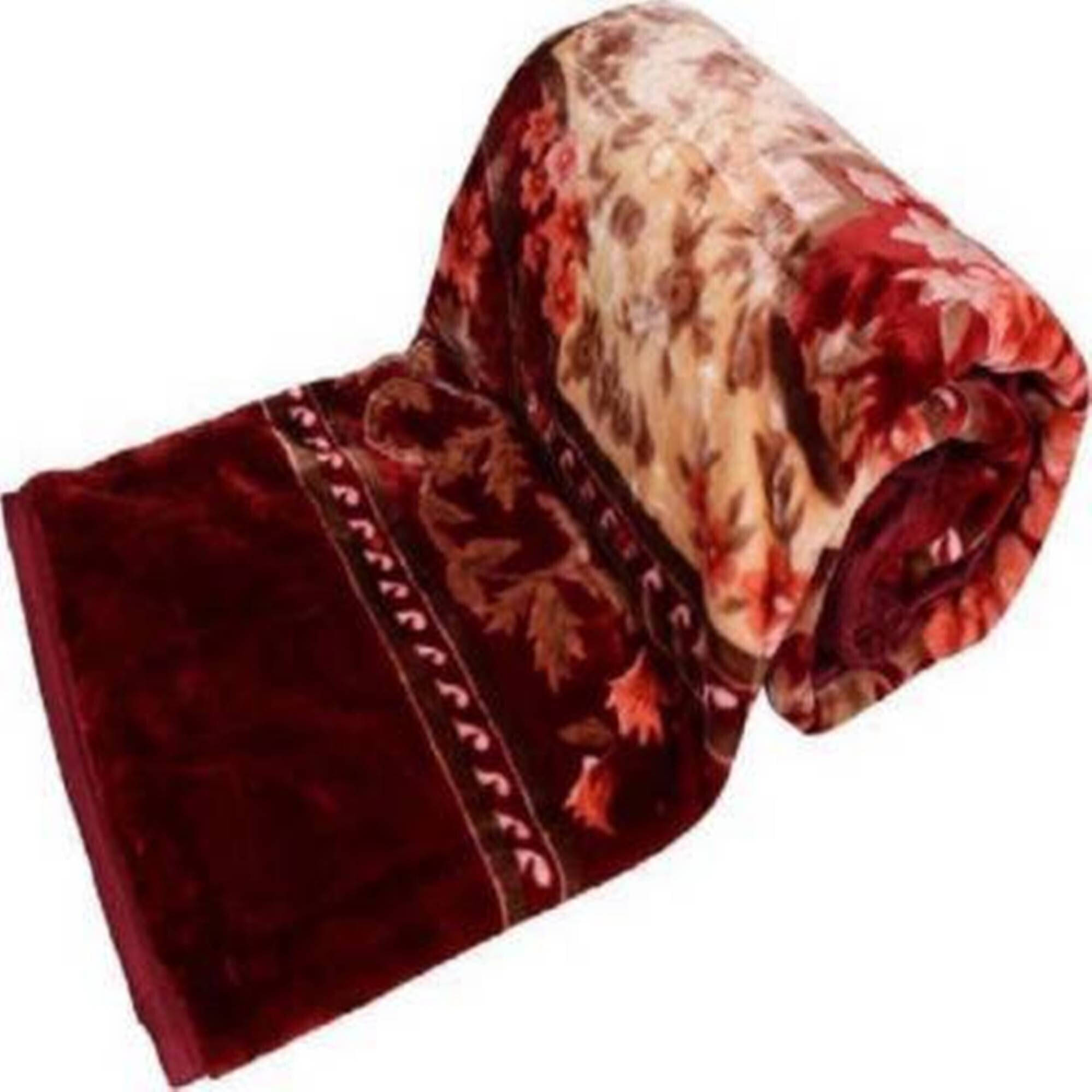 KHUSHRIT Mink Solid Double Bed Blanket ( 240 cm x 220 cm ) - Multi ( Pack of 1 ) KHUSHRIT Mink Solid Double Bed Blanket ( 240 cm x 220 cm ) - Multi ( Pack of 1 )