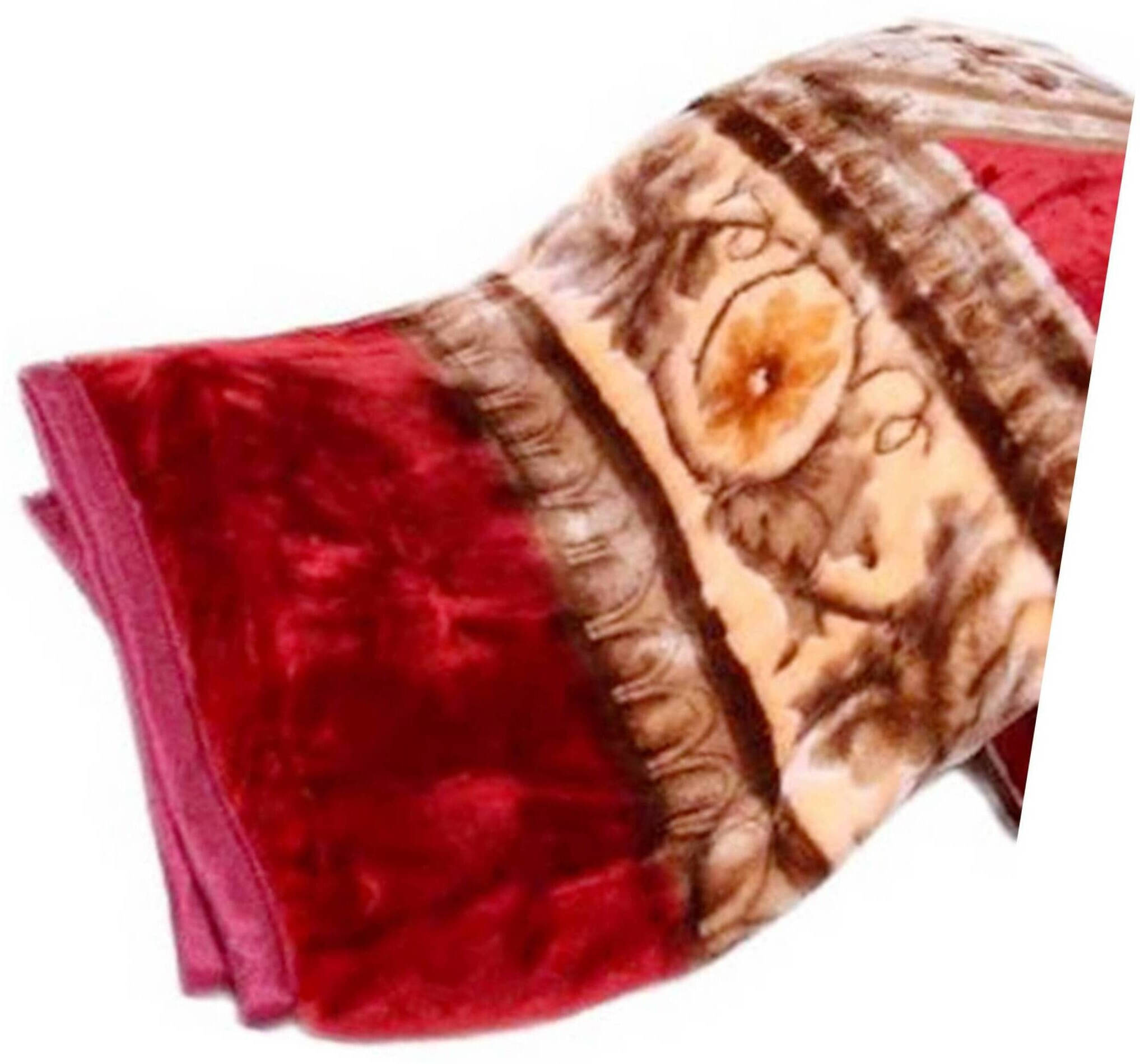     			KHUSHRIT Mink Solid Single Bed Blanket ( 220 cm x 150 cm ) - Multi ( Pack of 1 )