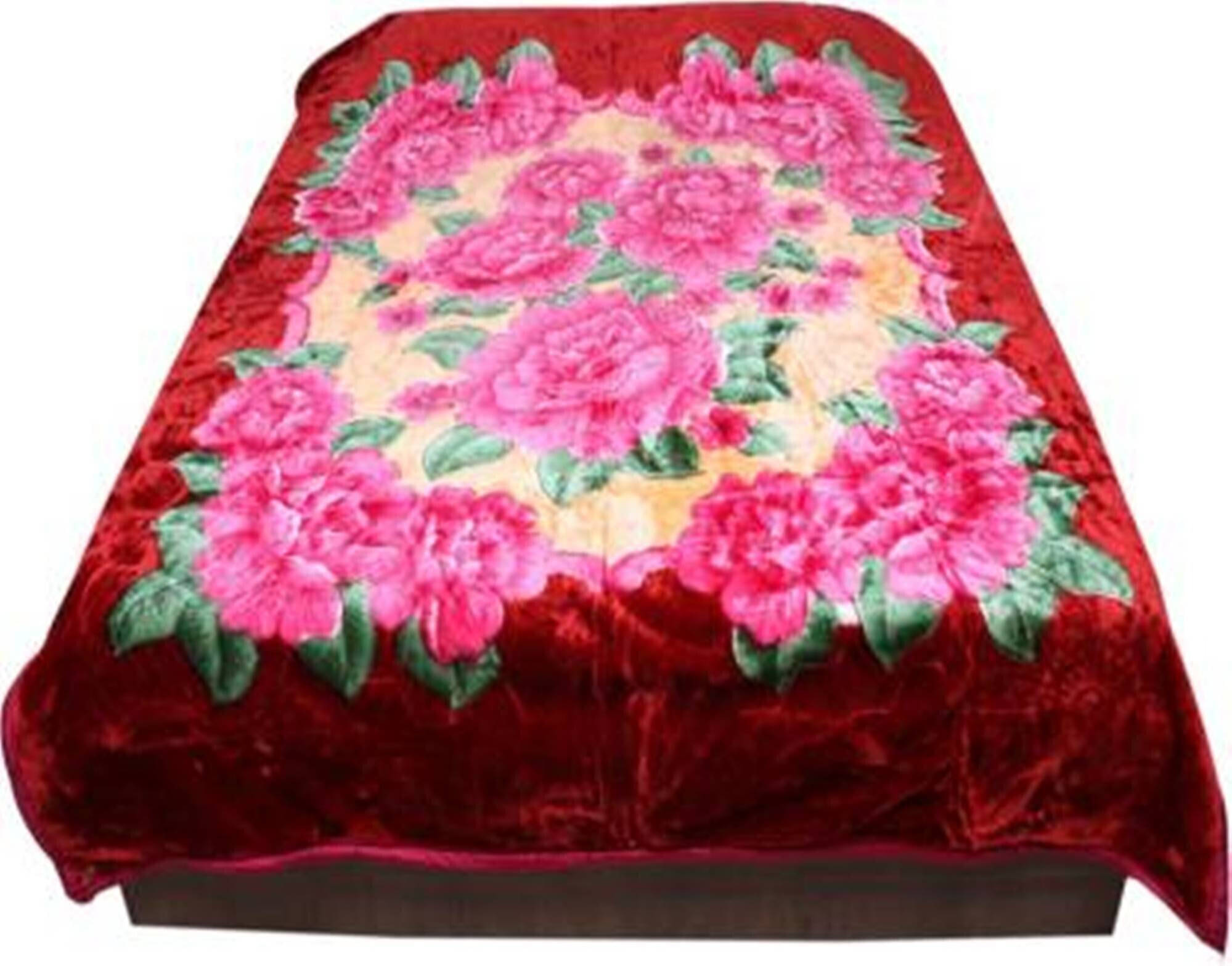 KHUSHRIT Mink Solid Single Bed Blanket ( 220 cm x 150 cm ) - Multi ( Pack of 1 ) KHUSHRIT Mink Solid Single Bed Blanket ( 220 cm x 150 cm ) - Multi ( Pack of 1 )