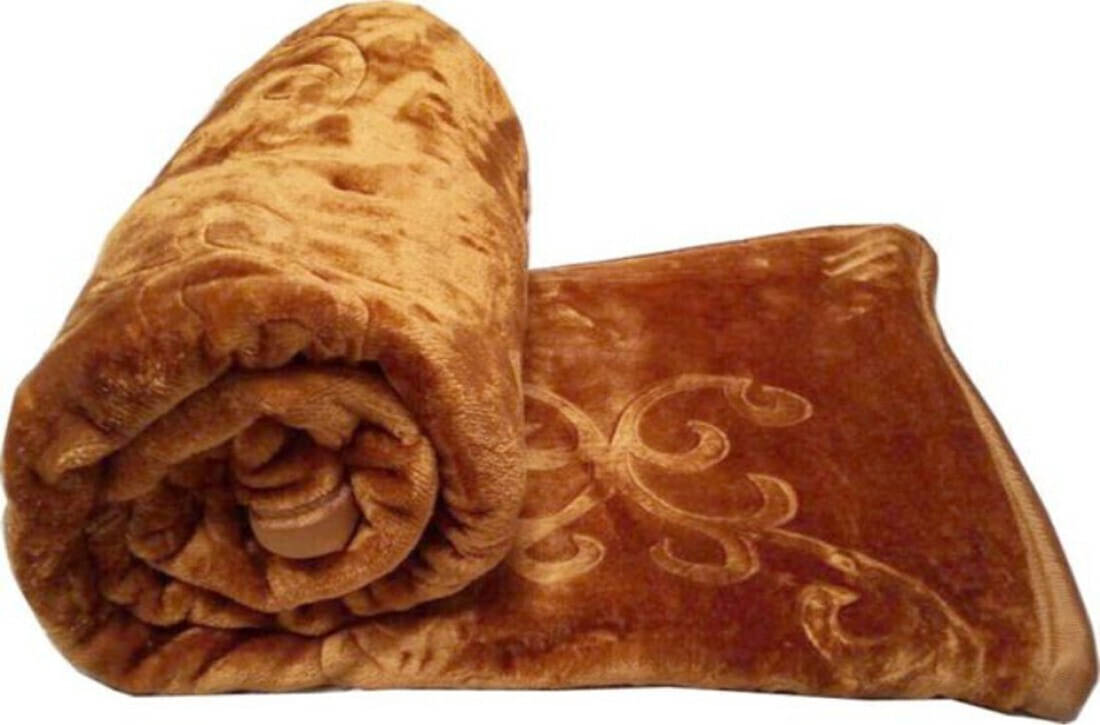 KHUSHRIT Mink Solid Single Bed Blanket ( 210 cm x 150 cm ) - Brown ( Pack of 1 ) KHUSHRIT Mink Solid Single Bed Blanket ( 210 cm x 150 cm ) - Brown ( Pack of 1 )