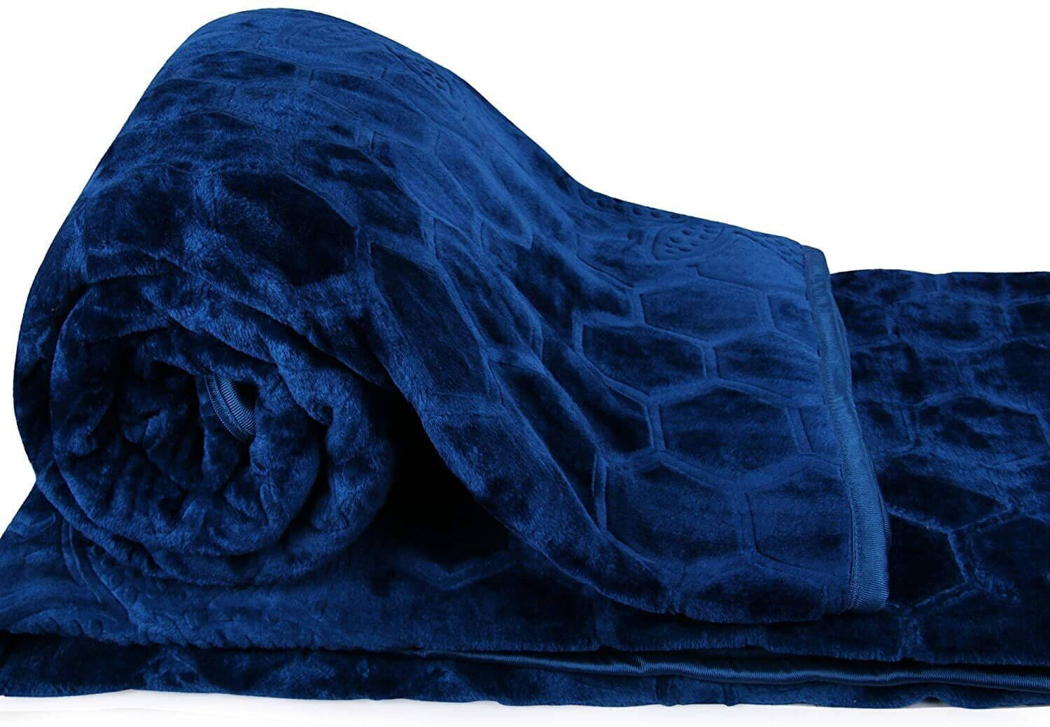 KHUSHRIT Mink Solid Single Bed Blanket ( 210 cm x 150 cm ) - Blue ( Pack of 1 ) KHUSHRIT Mink Solid Single Bed Blanket ( 210 cm x 150 cm ) - Blue ( Pack of 1 )