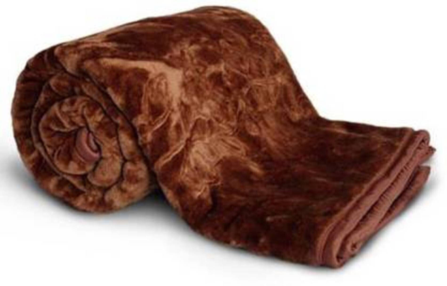 KHUSHRIT Mink Solid Single Bed Blanket ( 210 cm x 150 cm ) - Brown ( Pack of 1 ) KHUSHRIT Mink Solid Single Bed Blanket ( 210 cm x 150 cm ) - Brown ( Pack of 1 )