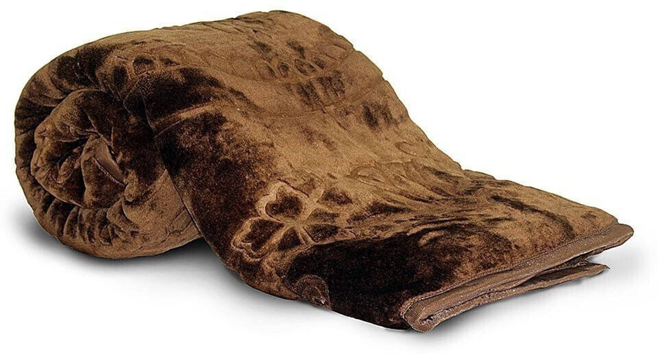 KHUSHRIT Mink Solid Single Bed Blanket ( 210 cm x 150 cm ) - Brown ( Pack of 1 ) KHUSHRIT Mink Solid Single Bed Blanket ( 210 cm x 150 cm ) - Brown ( Pack of 1 )