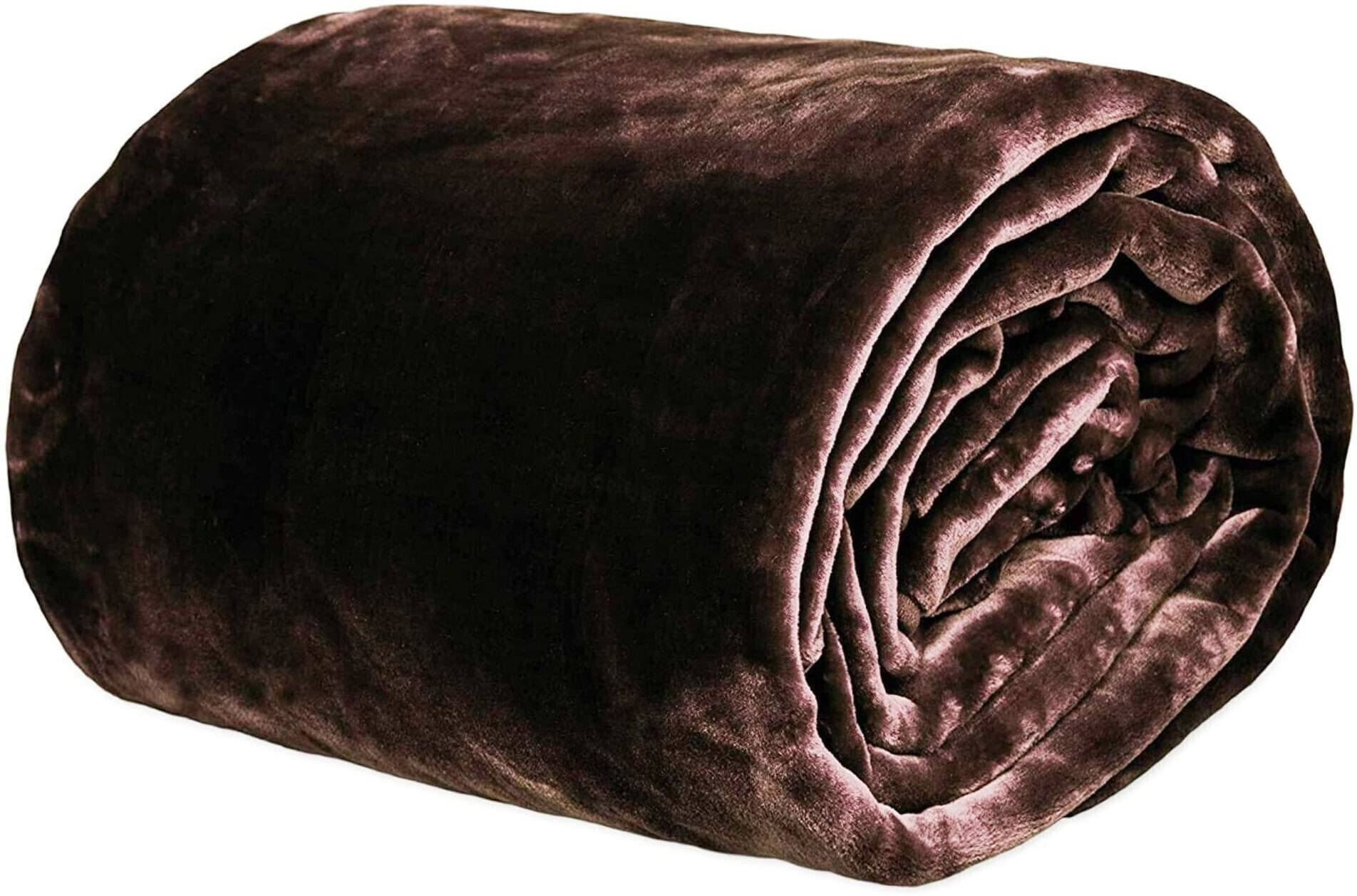 KHUSHRIT Mink Solid Single Bed Blanket ( 210 cm x 150 cm ) - Brown ( Pack of 1 ) KHUSHRIT Mink Solid Single Bed Blanket ( 210 cm x 150 cm ) - Brown ( Pack of 1 )