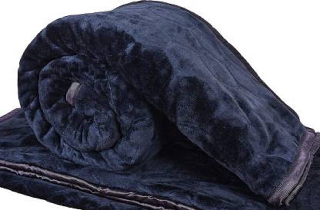 KHUSHRIT Mink Solid Single Bed Blanket ( 220 cm x 150 cm ) - Grey ( Pack of 1 ) KHUSHRIT Mink Solid Single Bed Blanket ( 220 cm x 150 cm ) - Grey ( Pack of 1 )