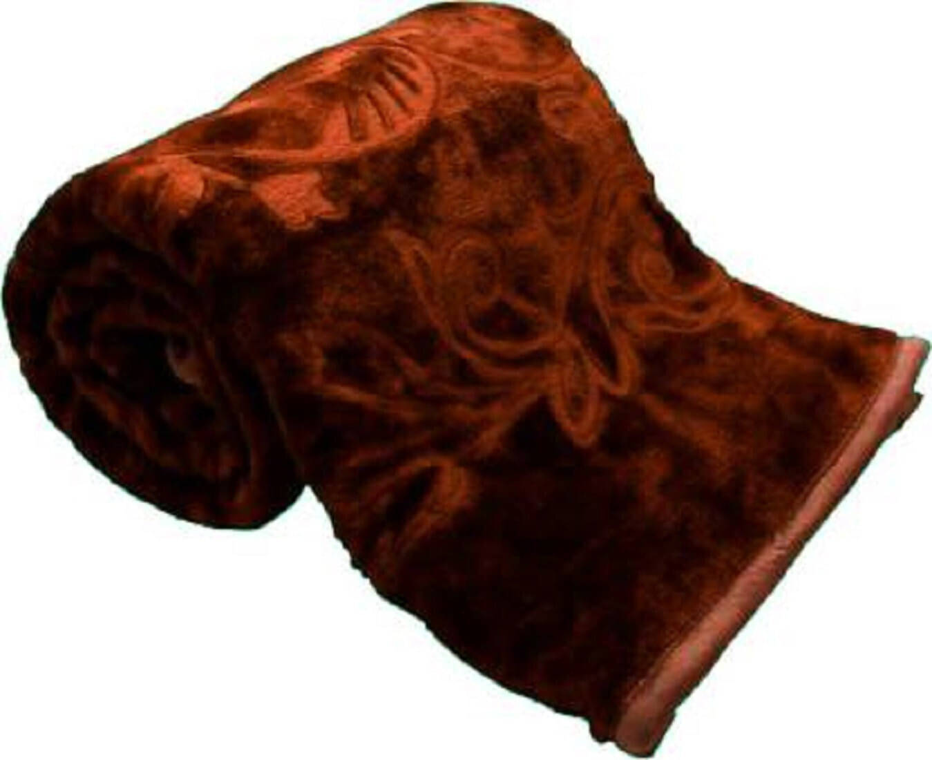    			KHUSHRIT Mink Solid Single Bed Blanket ( 210 cm x 150 cm ) - Brown ( Pack of 1 )