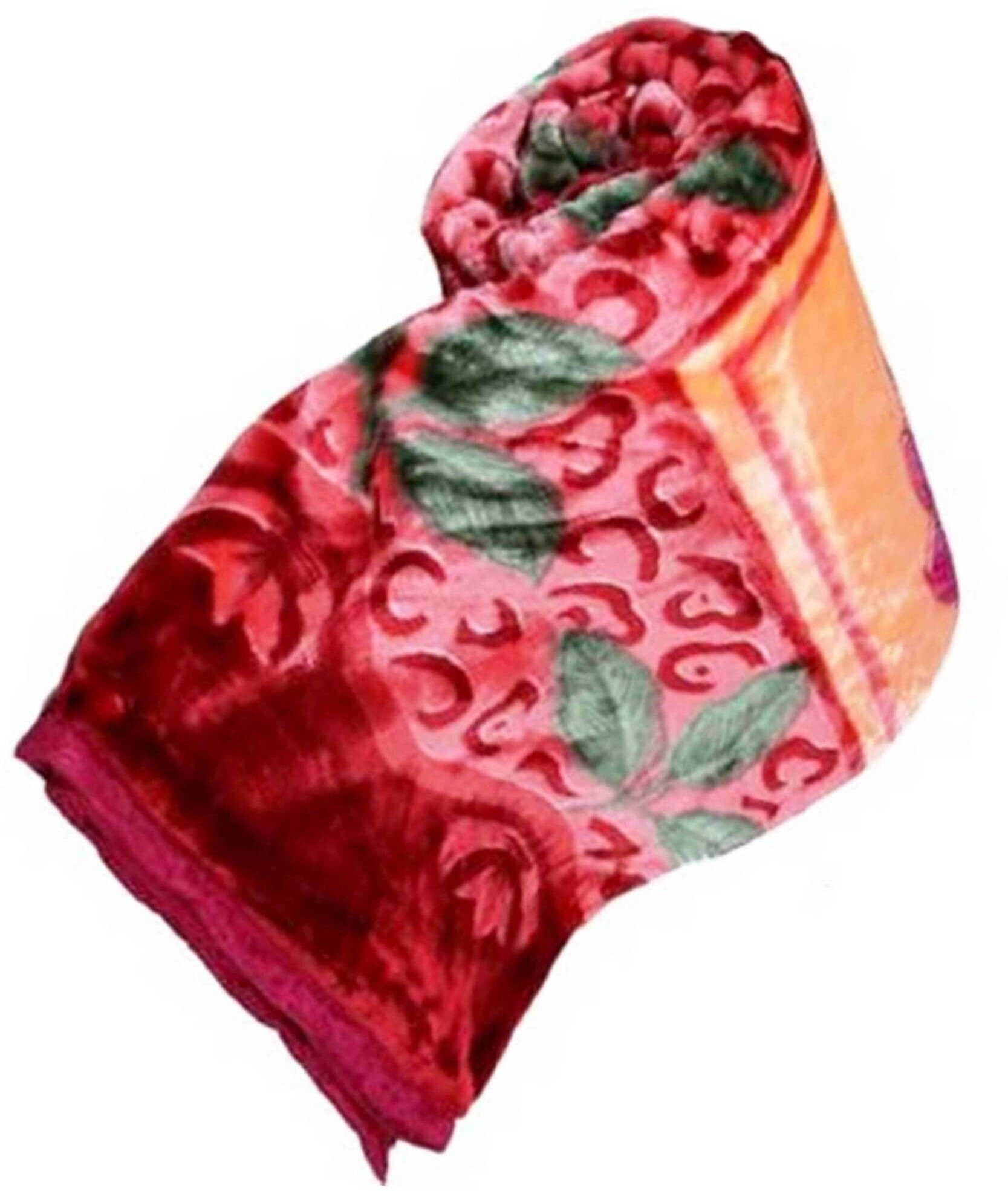     			KHUSHRIT Mink Solid Single Bed Blanket ( 220 cm x 150 cm ) - Multi ( Pack of 1 )