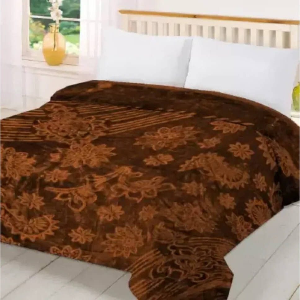 KHUSHRIT Mink Solid Single Bed Blanket ( 210 cm x 150 cm ) - Brown ( Pack of 1 ) KHUSHRIT Mink Solid Single Bed Blanket ( 210 cm x 150 cm ) - Brown ( Pack of 1 )