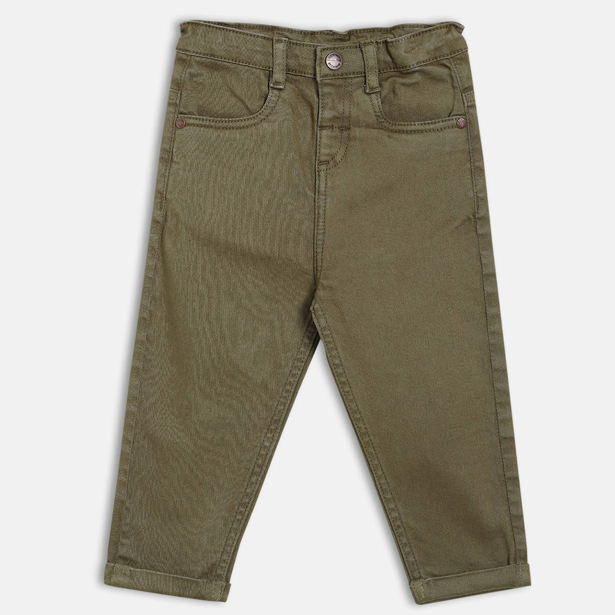     			MINI KLUB Pack of 1 Boys Denim Jeans ( Green )