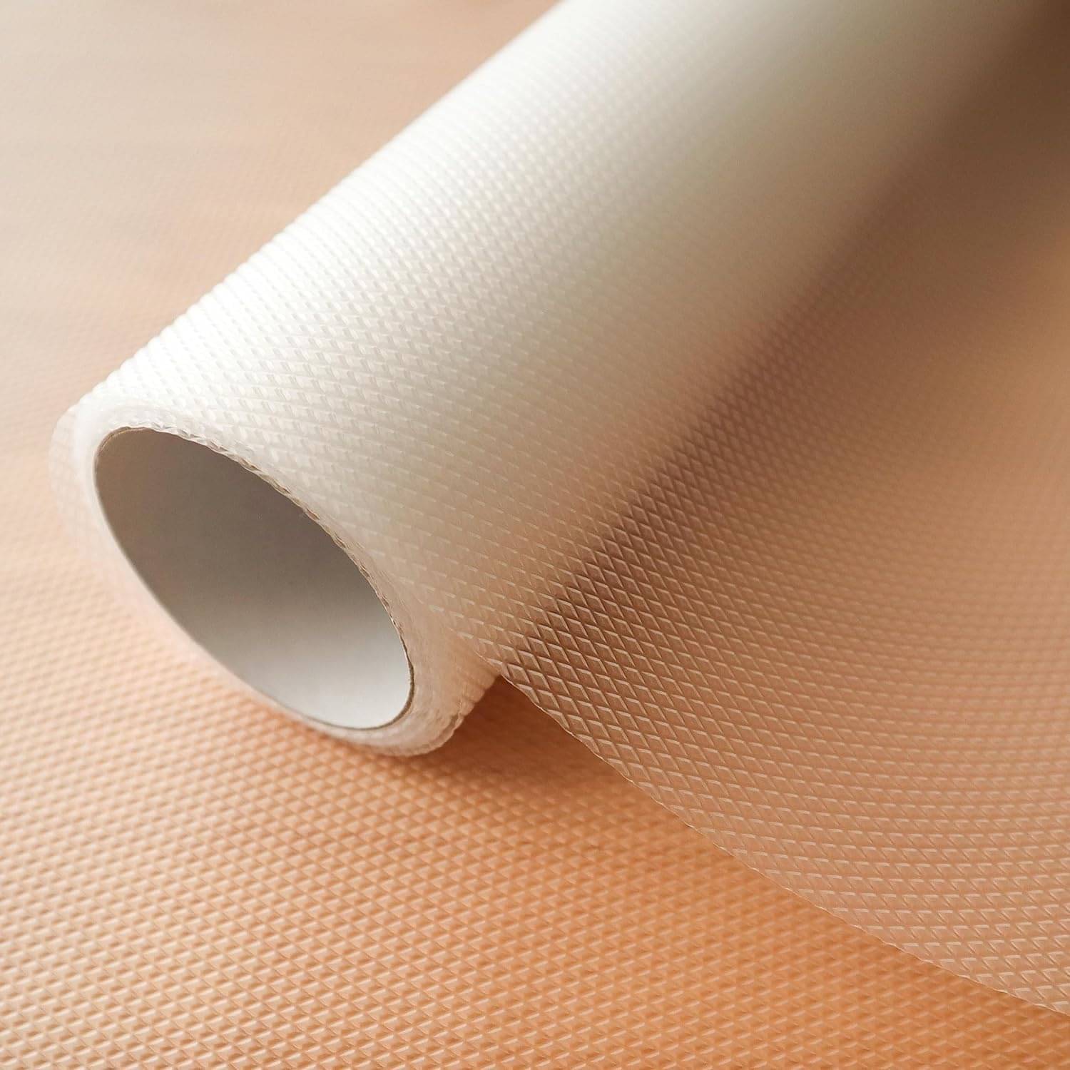     			45 x 125 CM Roll Shelf Liners for Kitchen Shelves, Cupboard Sheets, Drawer Mats, Fridge Liners, Anti-Slip, Waterproof, Washable, BPA-Free, Durable, Reusable, Transparent, Easy to Cut, Food Safe