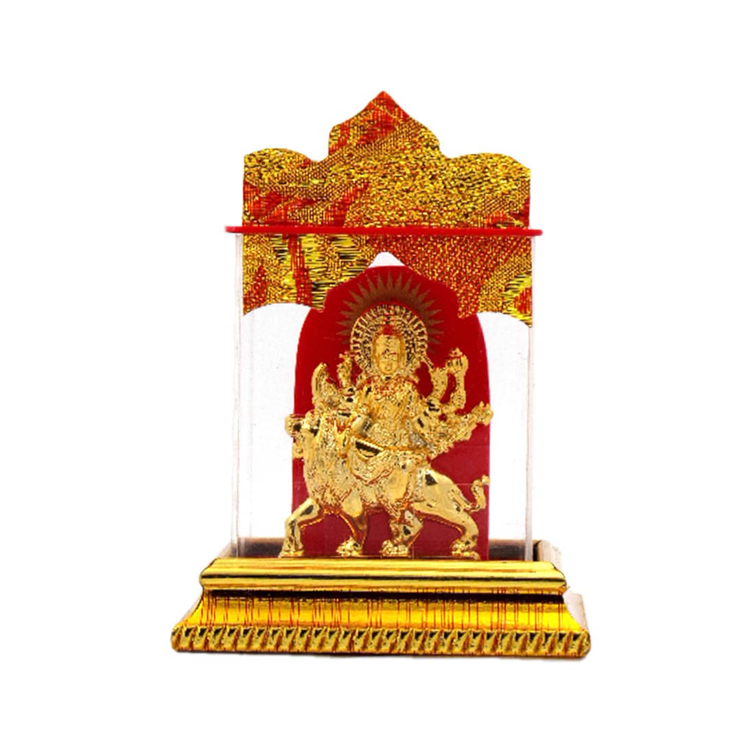     			AARTISH Goddess Durga Ideal For Car Dashboard ( Pack of 1 )