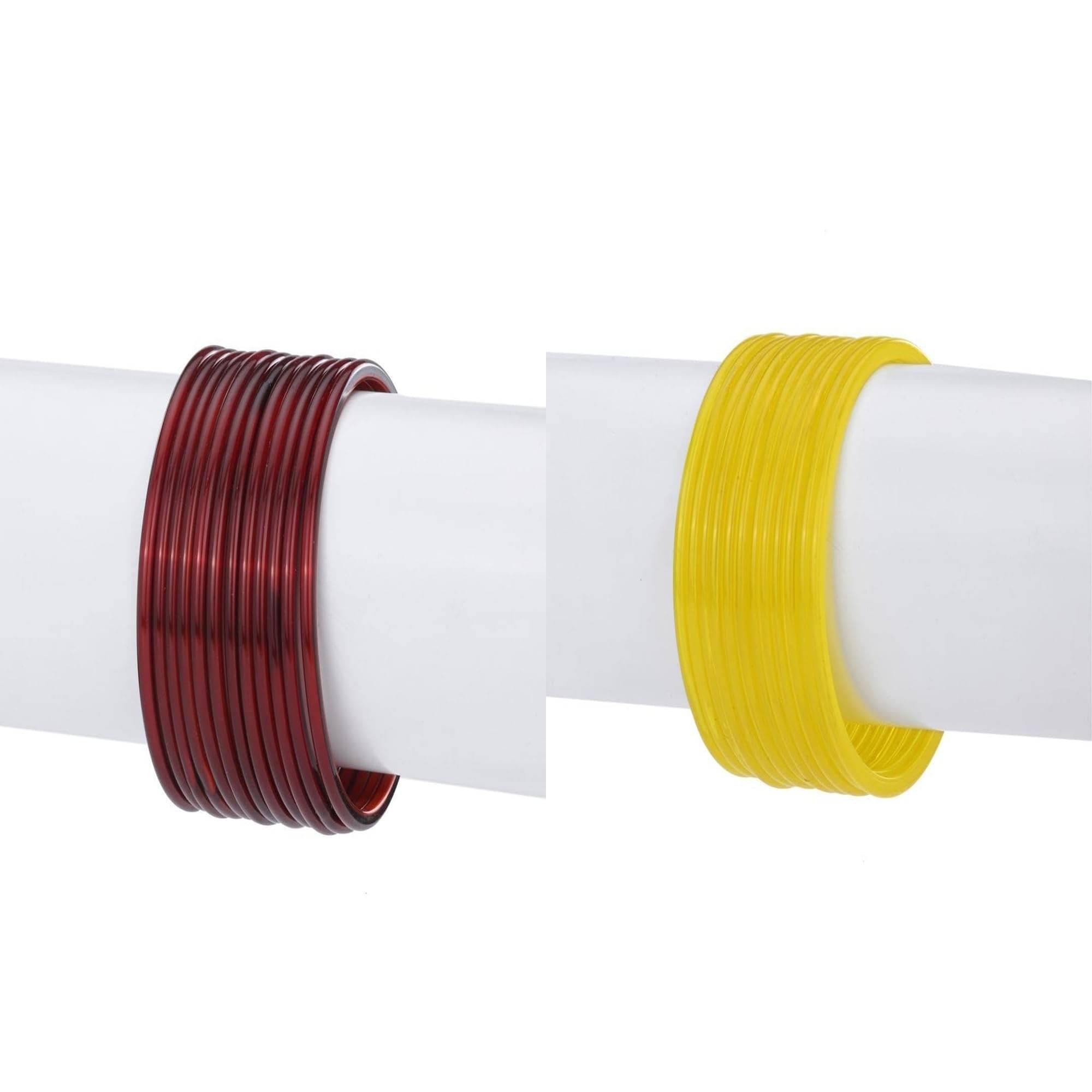 AFAST Multicolor Bangle Set ( Pack of 2 ) AFAST Multicolor Bangle Set ( Pack of 2 )