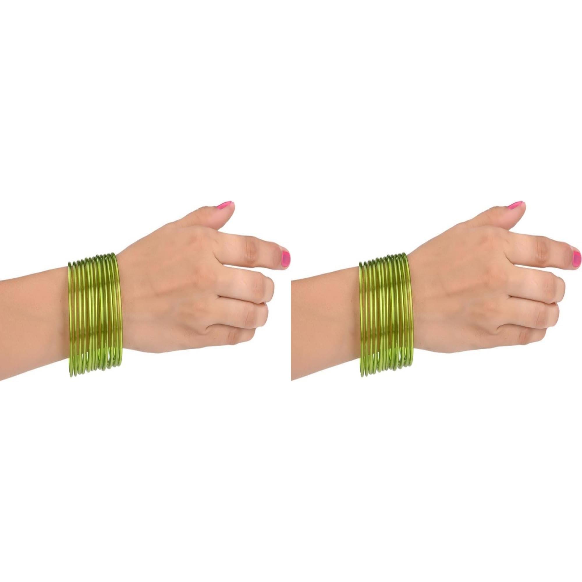     			AFAST Multicolor Bangle Set ( Pack of 2 )