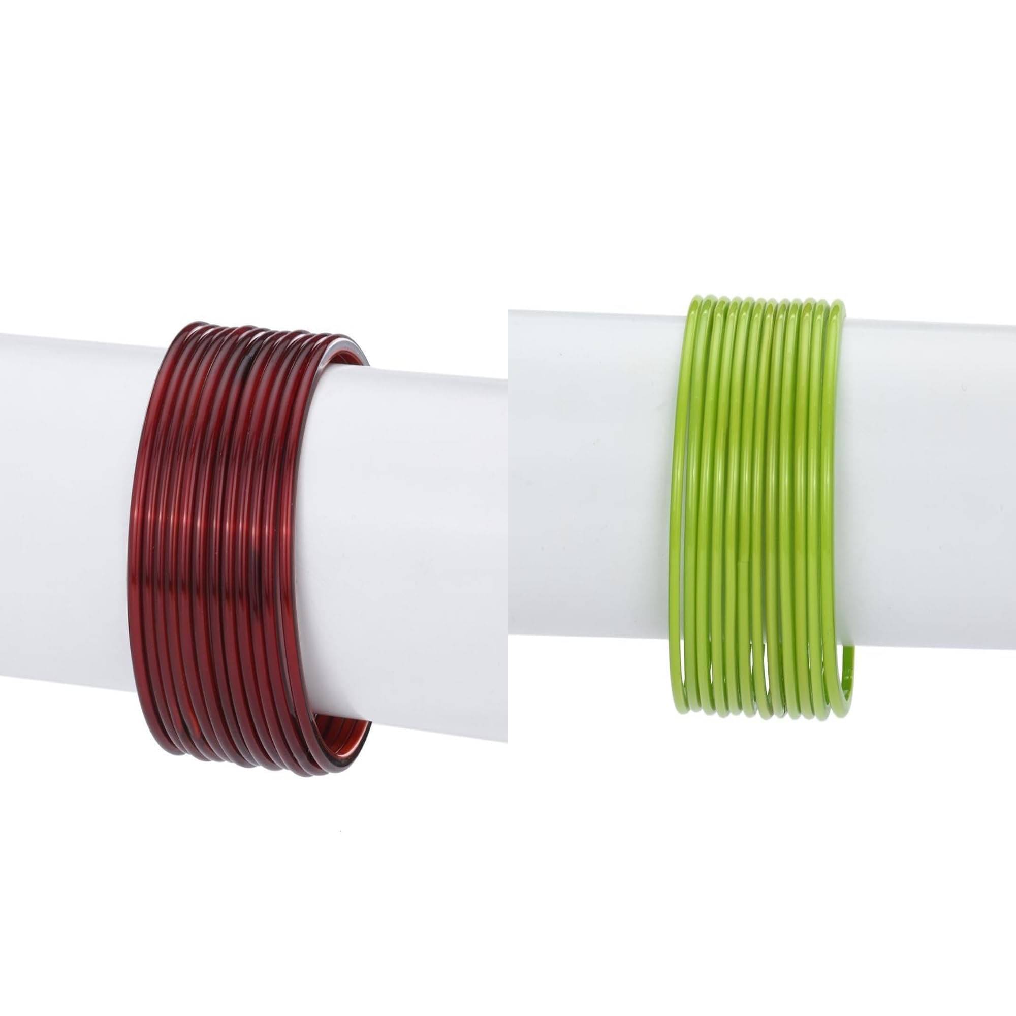 AFAST Multicolor Bangle Set ( Pack of 2 ) AFAST Multicolor Bangle Set ( Pack of 2 )