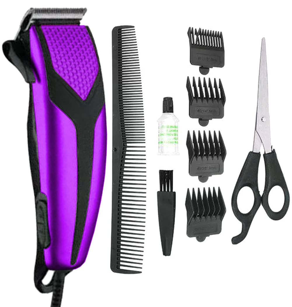     			CRS trimmer Purple Corded Beard Trimmer With 0 minutes Runtime