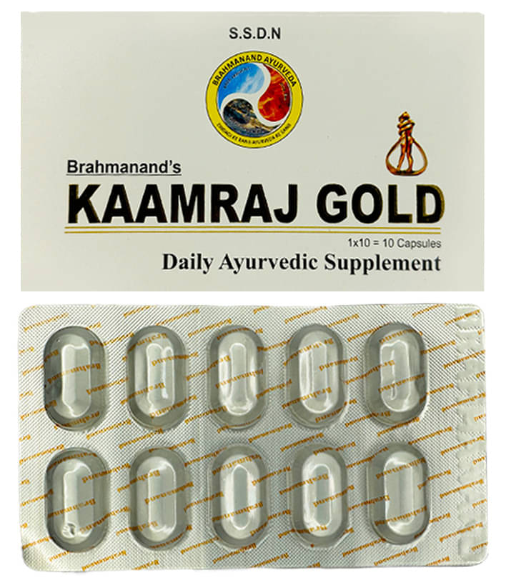 Herbal Kaamraj Gold Capsule 10no.s for Men (Pack of 3) Herbal Kaamraj Gold Capsule 10no.s for Men (Pack of 3)