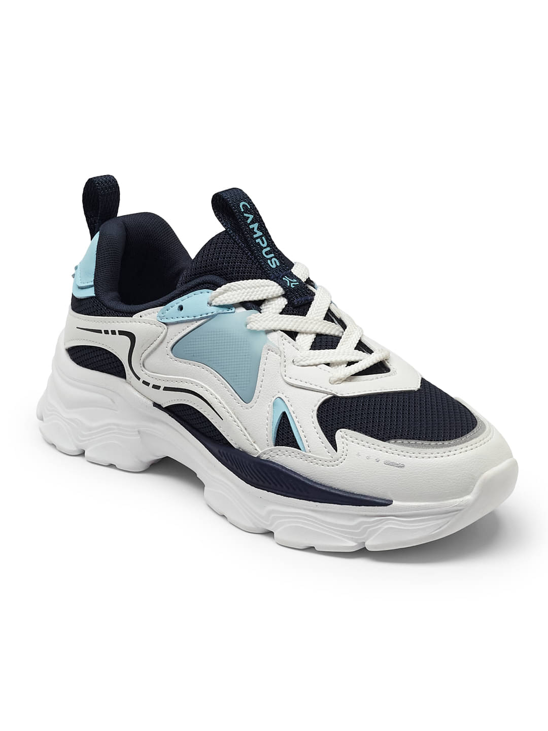     			Campus White Women's Sneakers