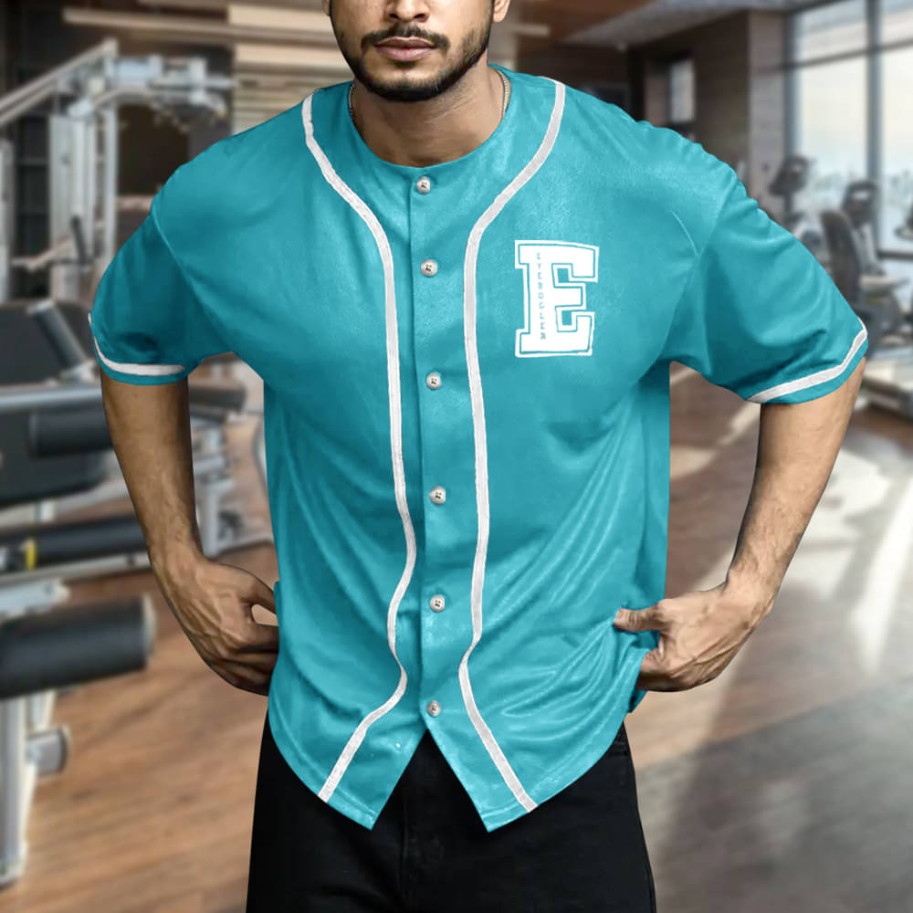     			Eyebogler Cotton Blend Relaxed Fit Solids Half Sleeves Men's Casual Shirt - Blue ( Pack of 1 )