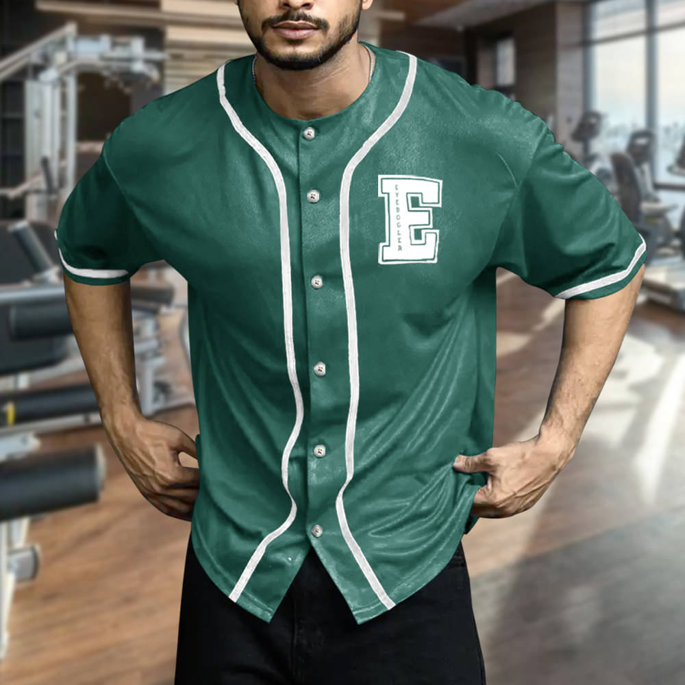     			Eyebogler Cotton Blend Relaxed Fit Solids Half Sleeves Men's Casual Shirt - Green ( Pack of 1 )