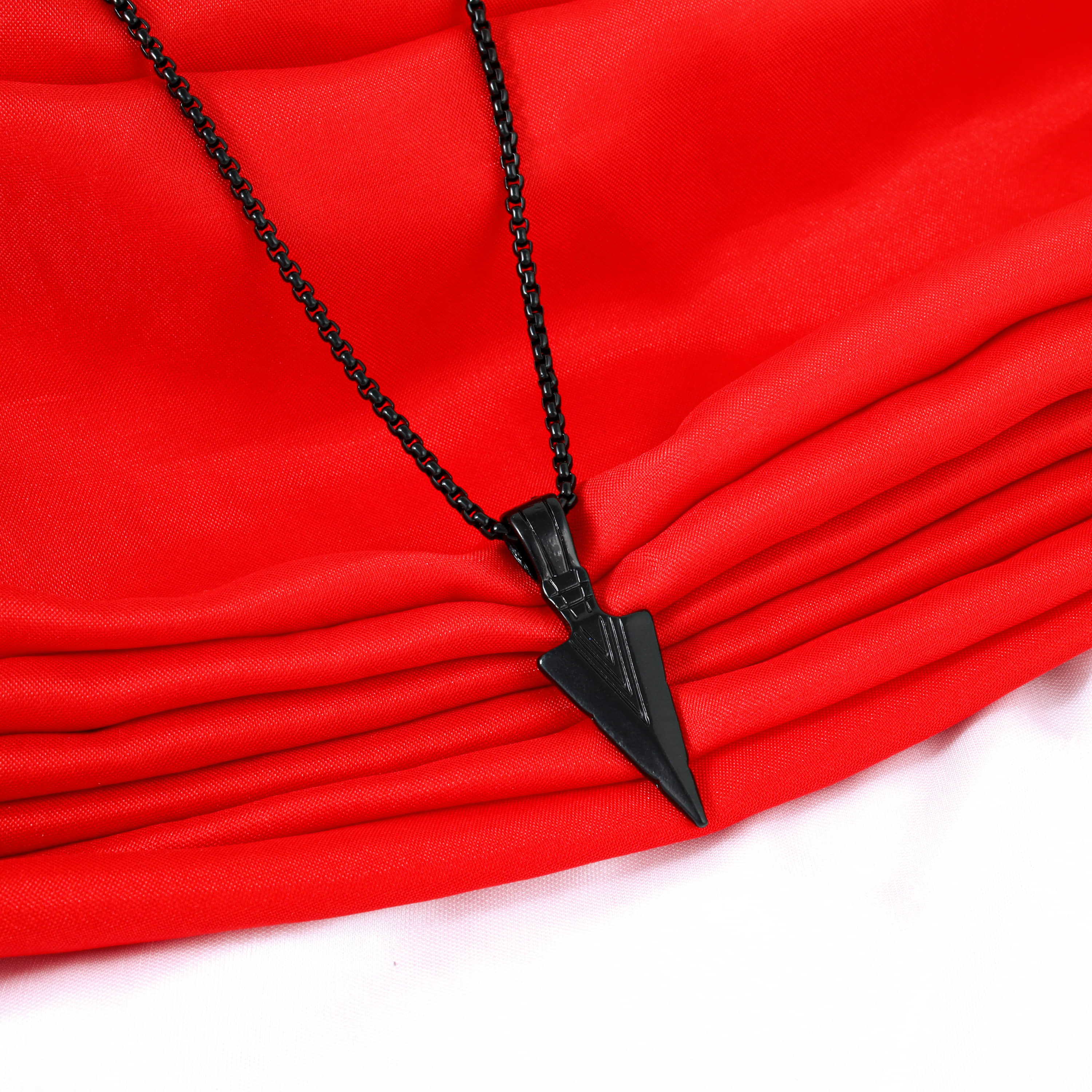 FASHION FRILL Stainless Steel Pendant Set