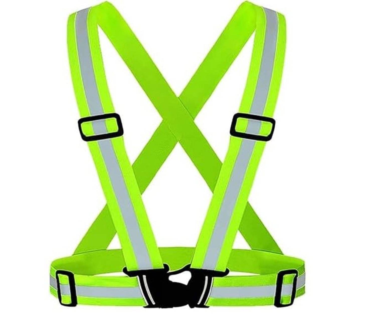 Gadget Deals High Visibility Protective - Night Cycling Reflector | cycle reflector belt | cycle reflectors for bicycle | night reflector jacket | cycle night jacket | Adjustable Vest Safety Jacket Gadget Deals High Visibility Protective - Night Cycling Reflector | cycle reflector belt | cycle reflectors for bicycle | night reflector jacket | cycle night jacket | Adjustable Vest Safety Jacket