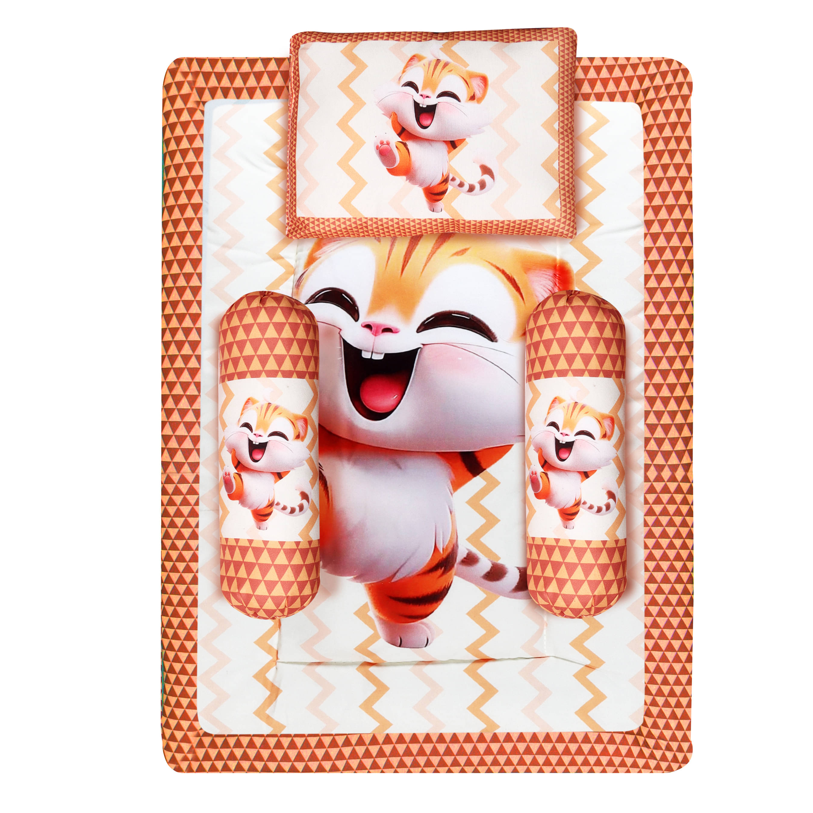     			Lorem Orange Cotton ( 1 pcs) Bedding Sets