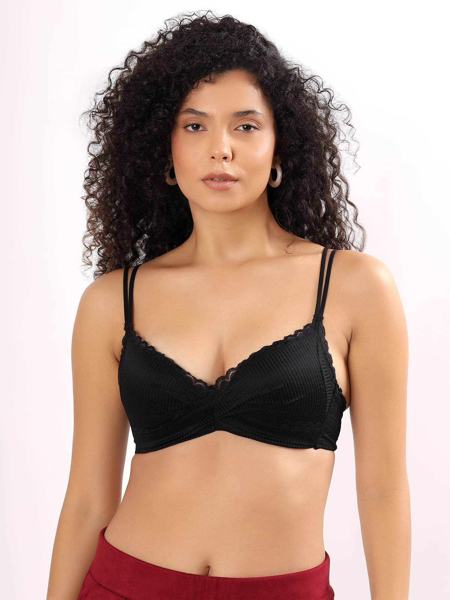     			PARKHA Pack of 1 Polyester Heavily Padded Push Up Bra For Women ( Black )