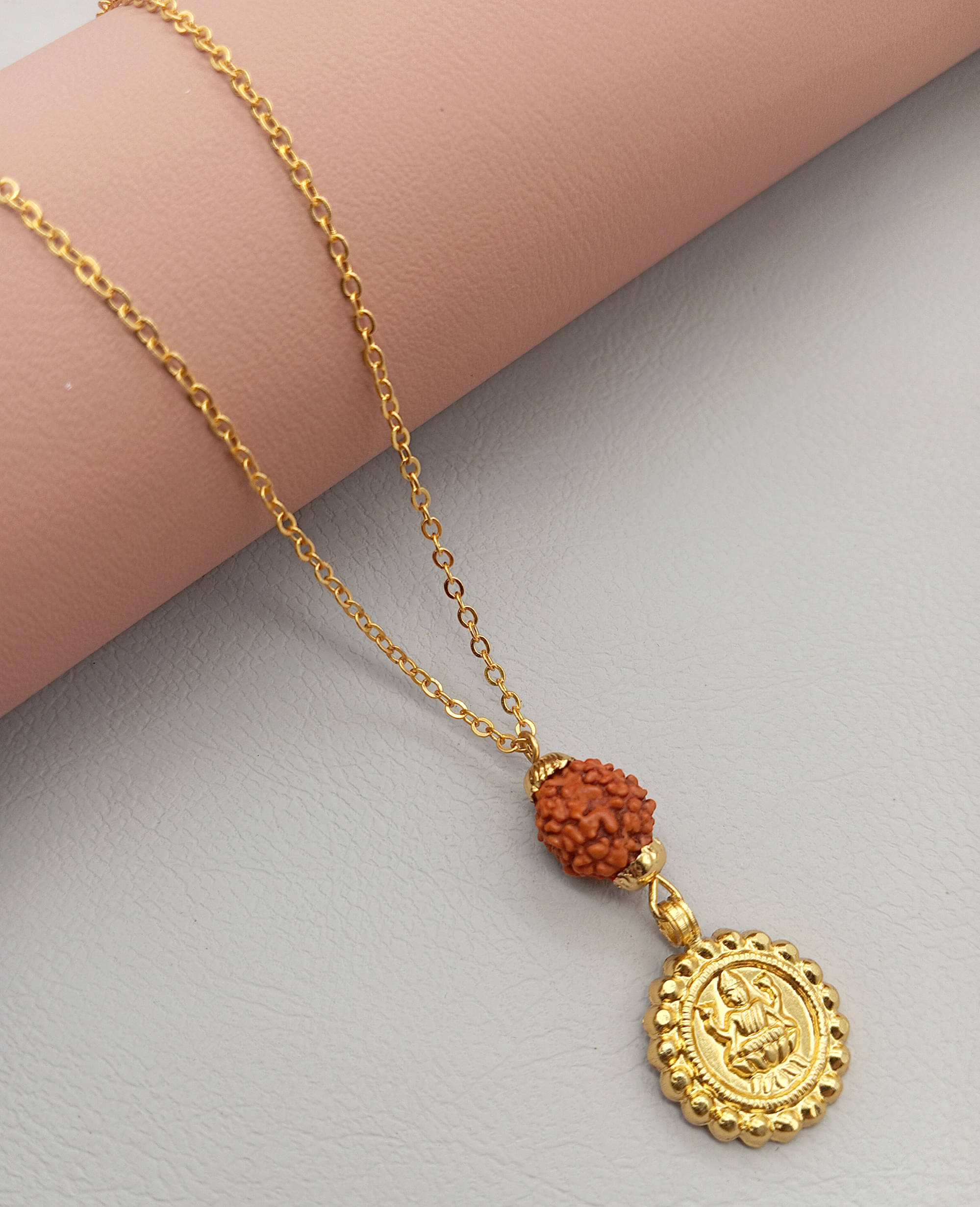     			SHANKHRAJ MA LL Gold Pendant ( Pack of 1 )