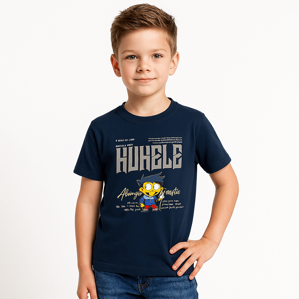     			Tring Pack of 1 Boys Cotton Blend T-Shirt ( Navy Blue )