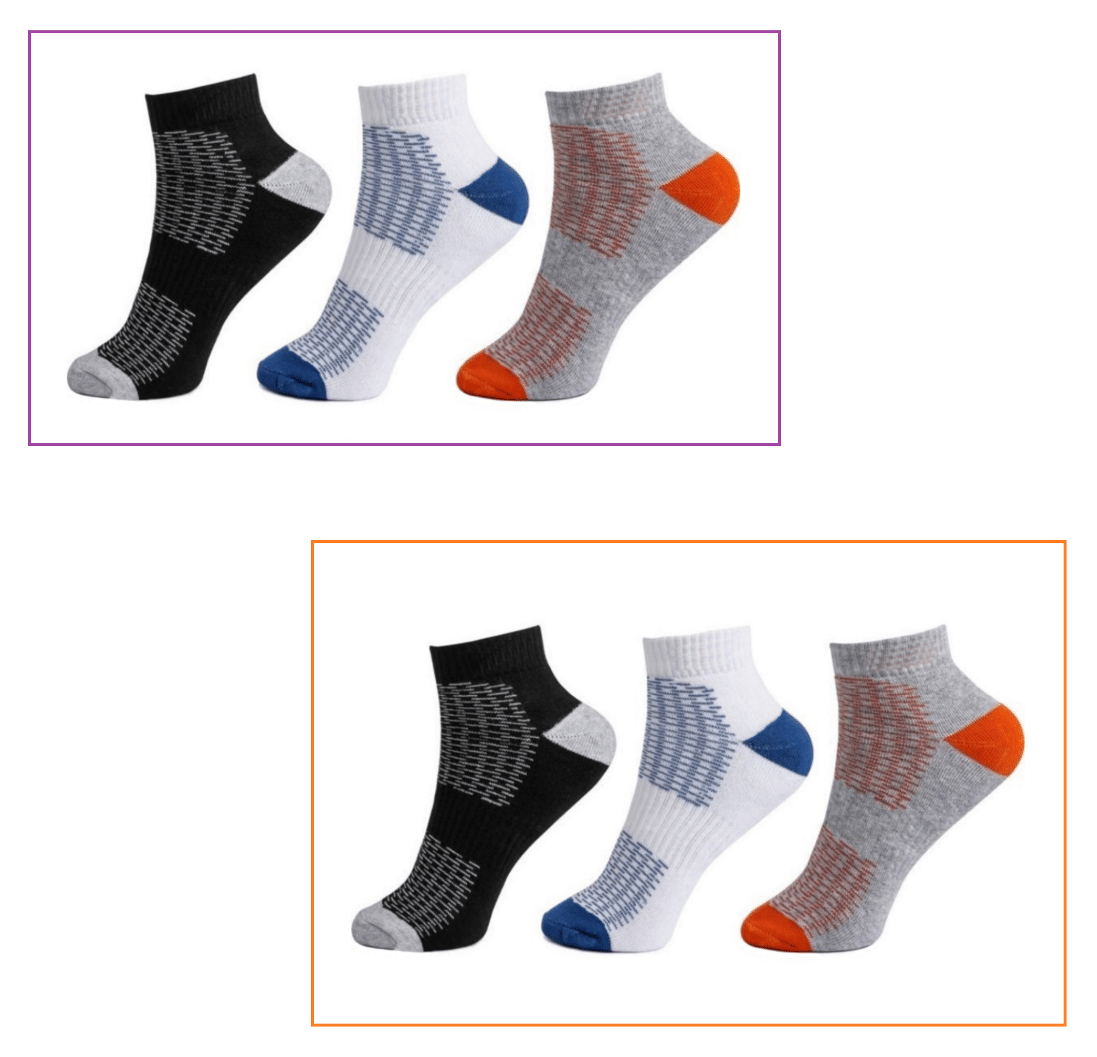     			Jiema Pack of 6 Men's Cotton Ankle Length Socks ( Multicolor )