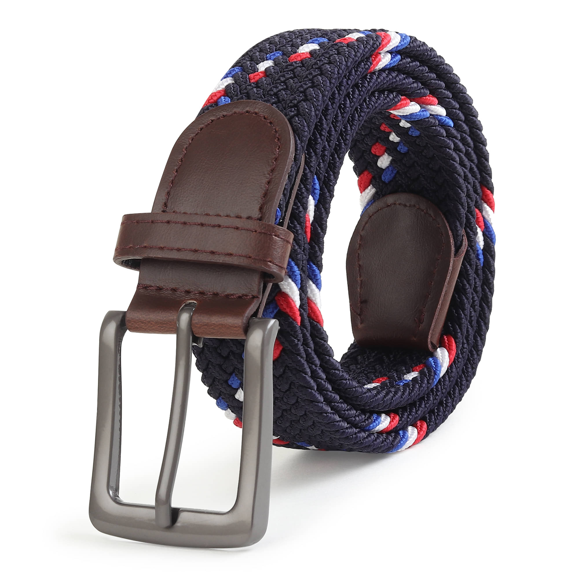 Loopa - Multicolor Rubber Men's Casual Belt ( Pack of 1 ) Loopa - Multicolor Rubber Men's Casual Belt ( Pack of 1 )