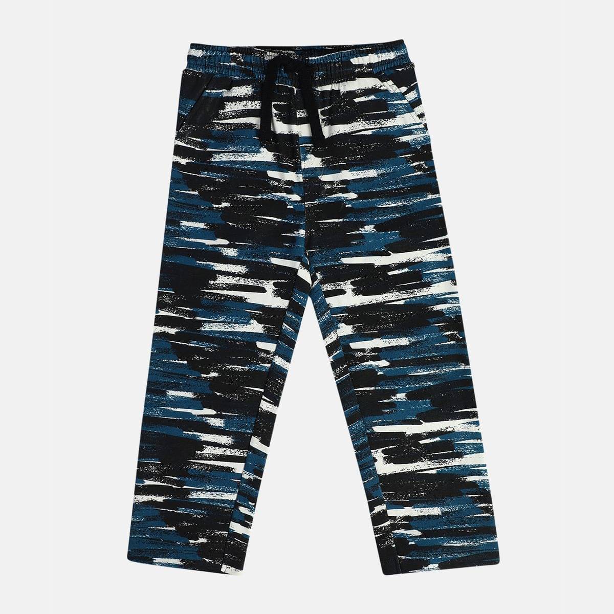    			MINI KLUB Pack of 1 Boys Cotton Trackpant ( Blue )