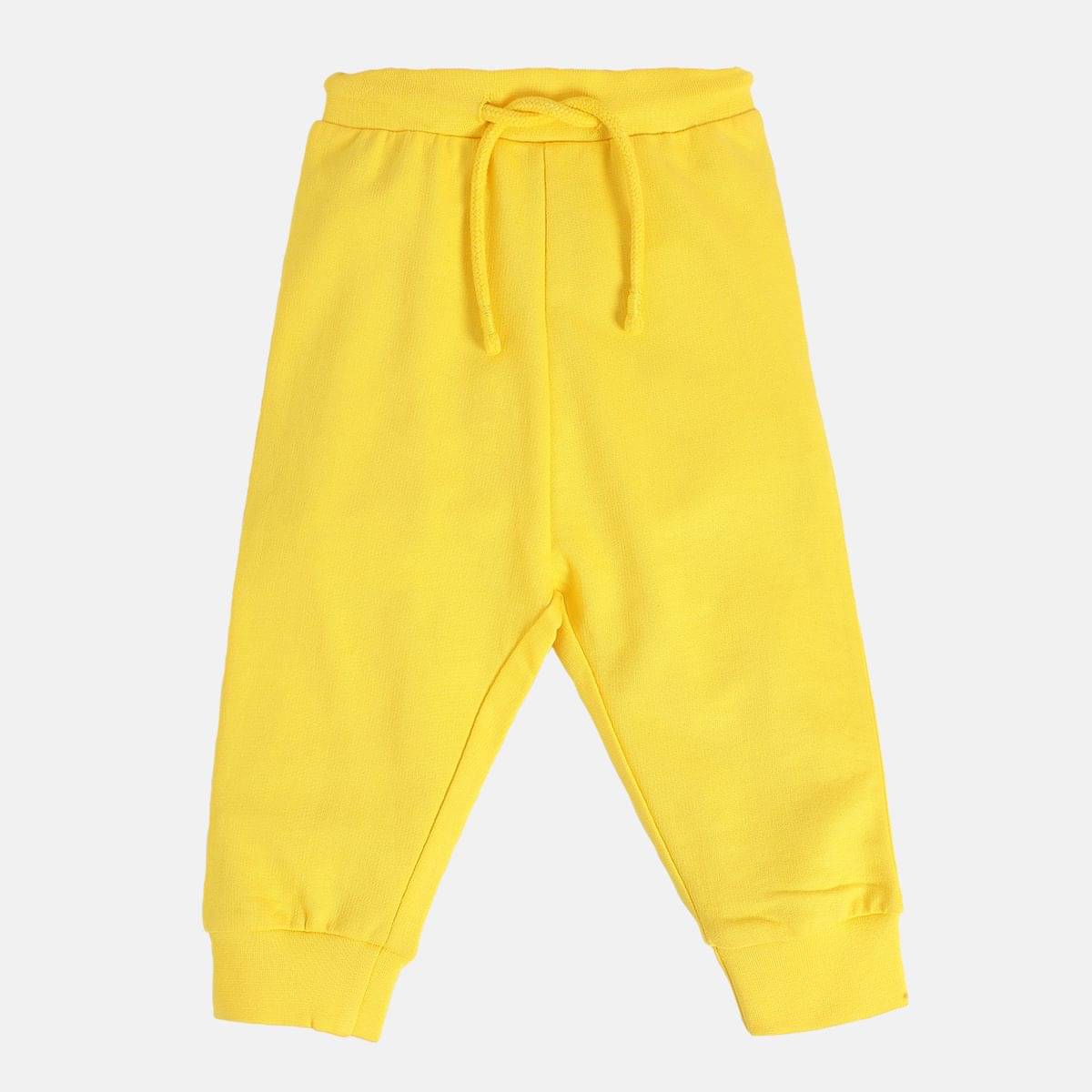 MINI KLUB Pack of 1 Girls Cotton Pants ( Yellow ) MINI KLUB Pack of 1 Girls Cotton Pants ( Yellow )