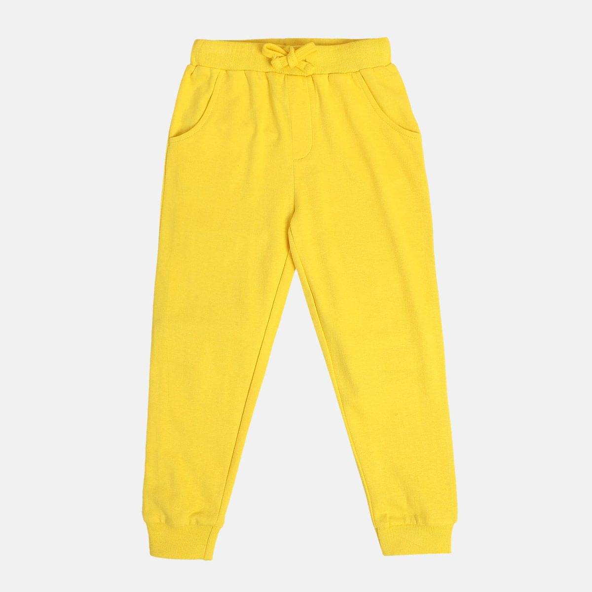     			MINI KLUB Pack of 1 Boys Cotton Trackpant ( Yellow )
