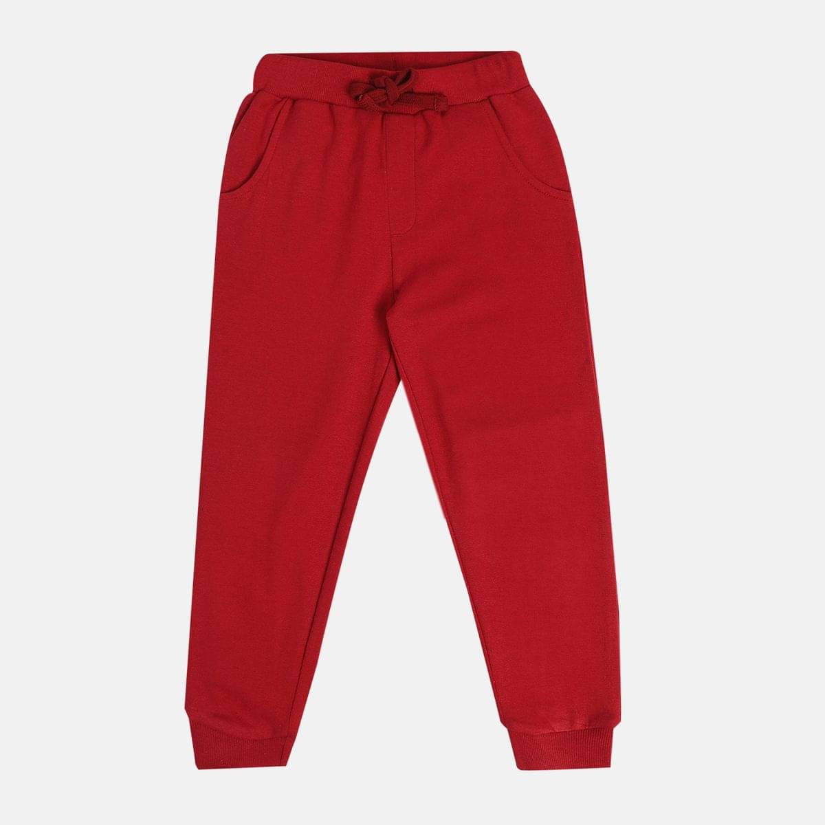     			MINI KLUB Pack of 1 Boys Cotton Trackpant ( Red )