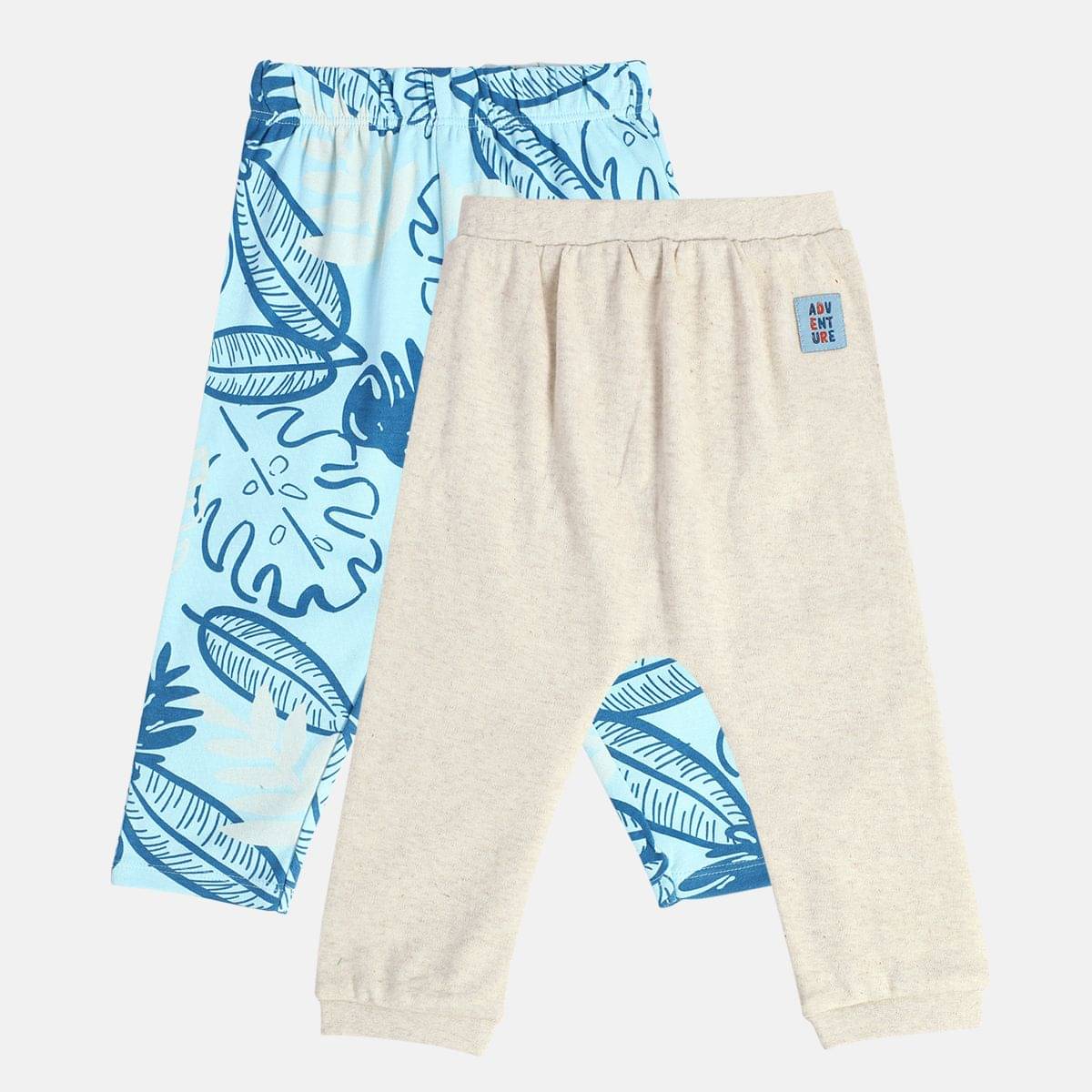     			MINI KLUB Pack of 2 Baby Boys Cotton Trackpant ( Multicolor )